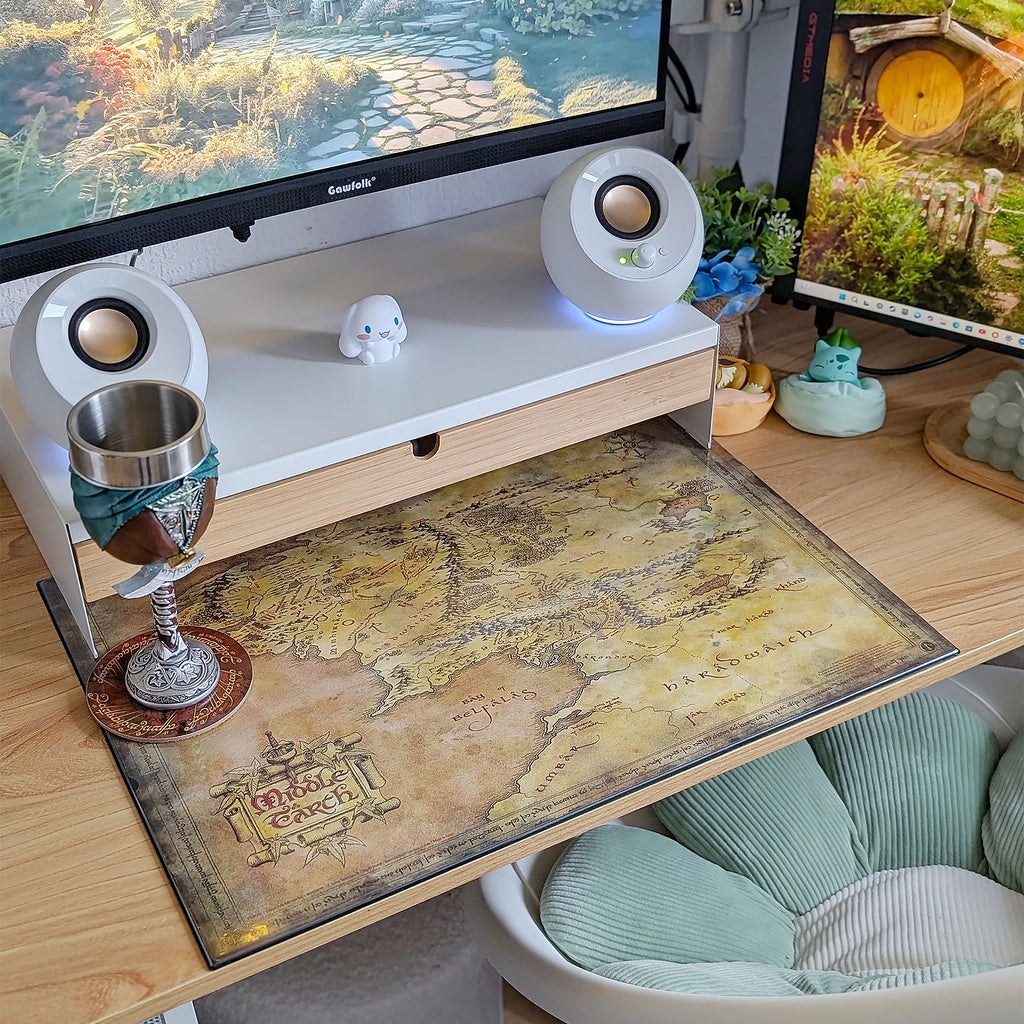 Immagine del prodotto Il Signore degli Anelli - Tappetino da scrivania con mappa della Terra di Mezzo