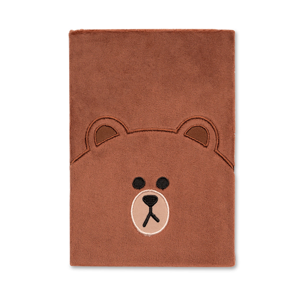 Immagine del prodotto Line Friends - Brown Taccuino di peluche A5