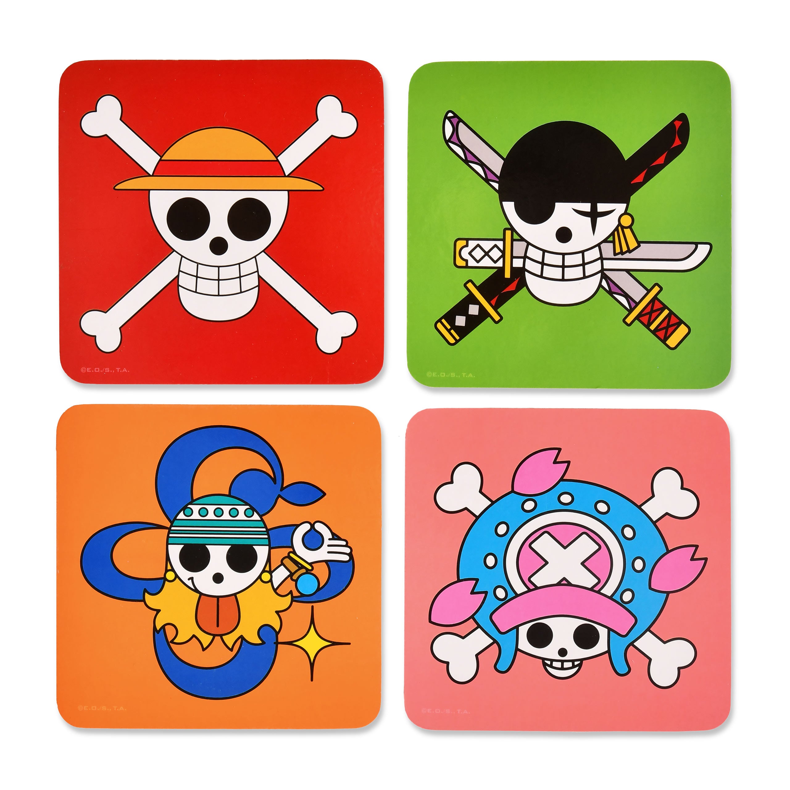 Immagine del prodotto One Piece - Sottobicchieri Skulls Set da 4