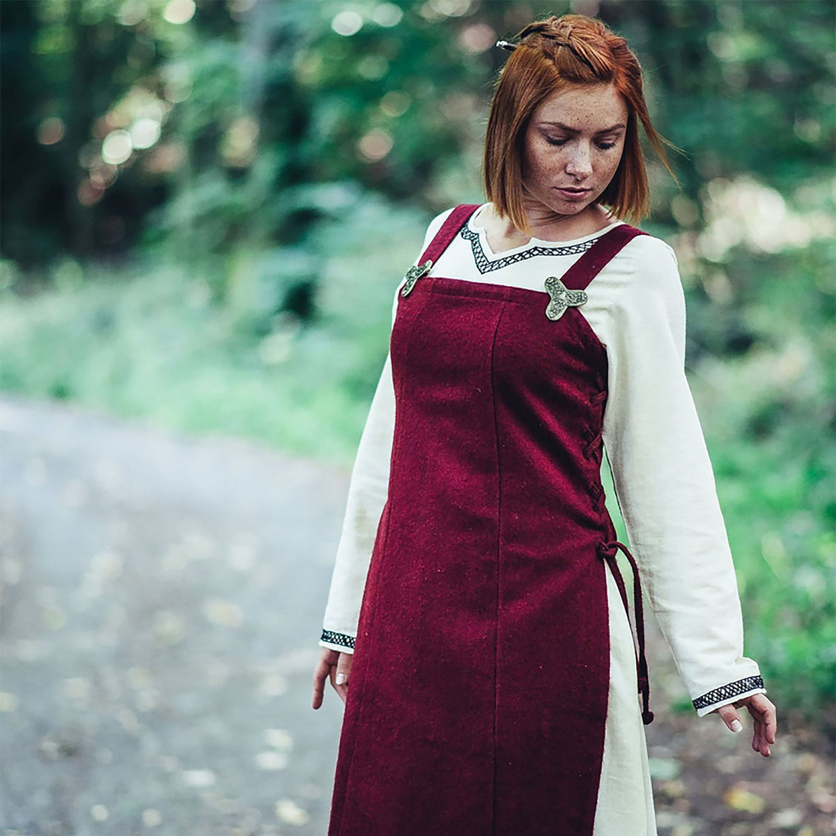 Immagine del prodotto Vestito medievale Aila rosso