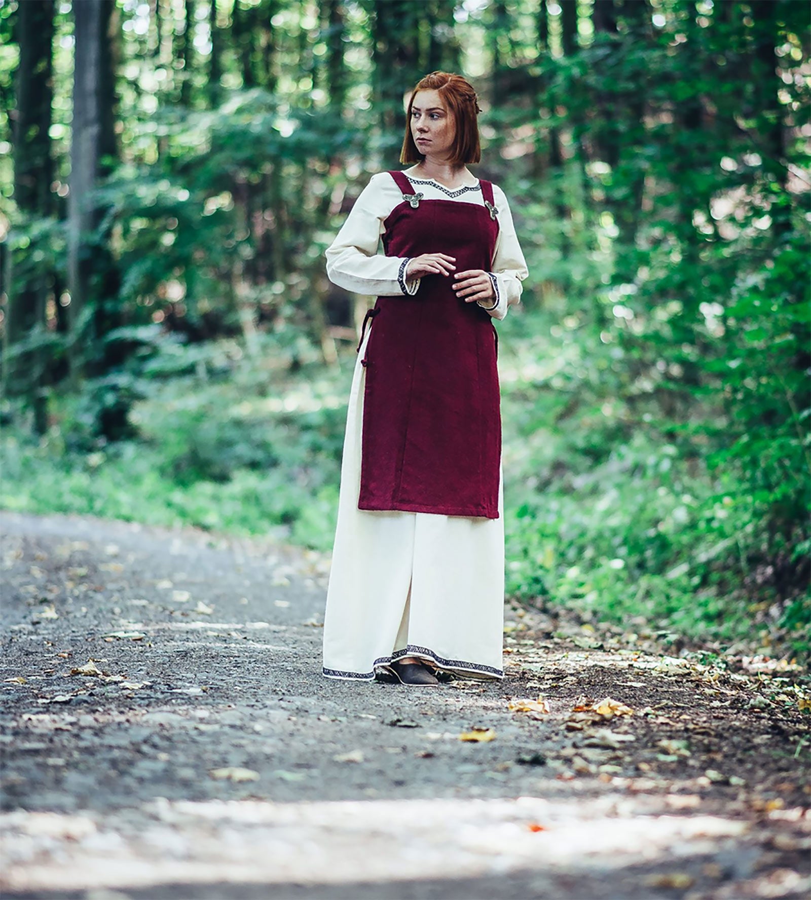Immagine del prodotto Vestito medievale Aila rosso