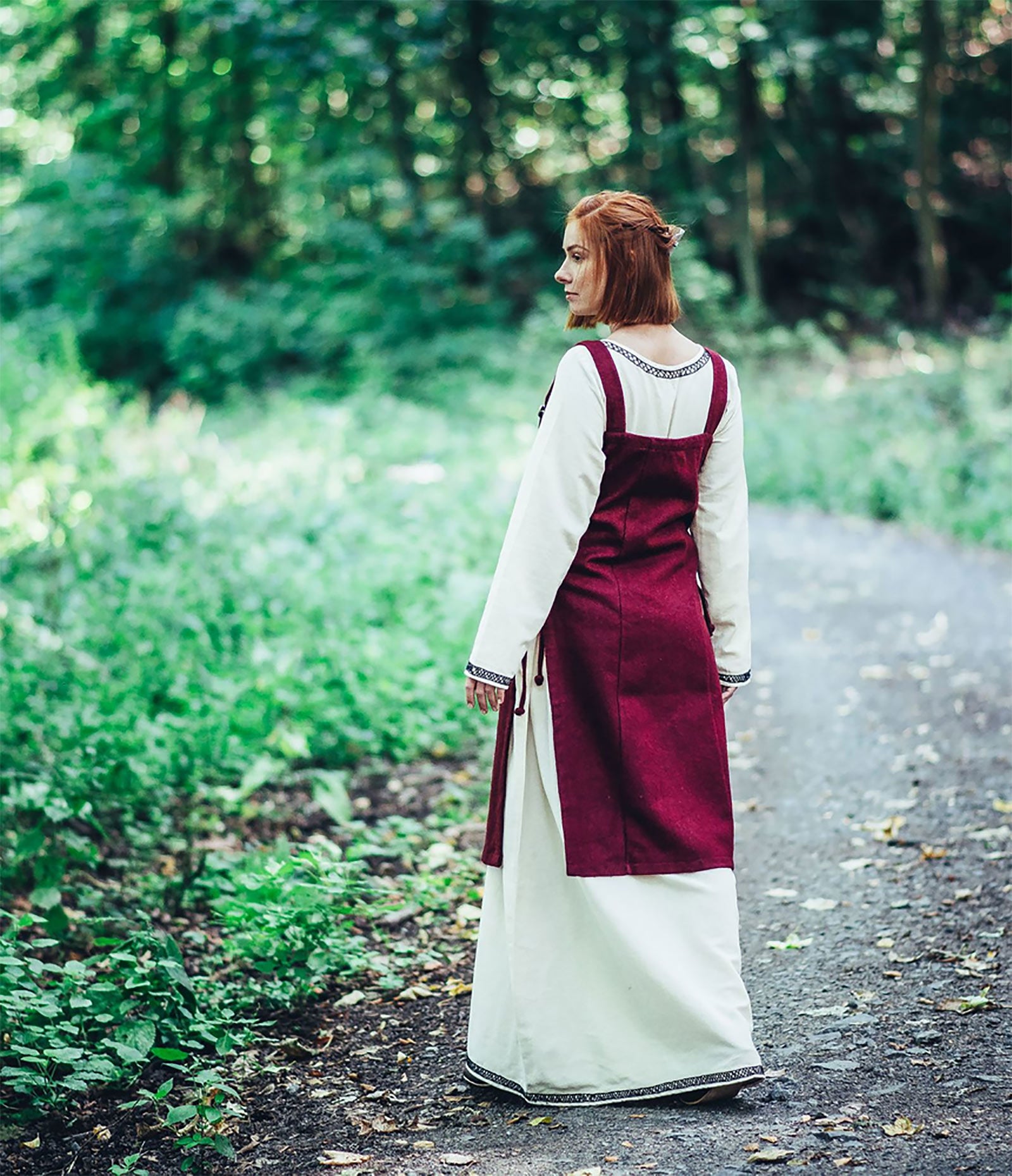 Immagine del prodotto Vestito medievale Aila rosso