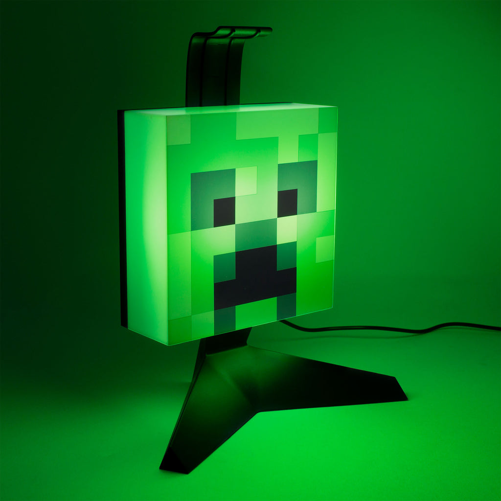 Immagine del prodotto Supporto per cuffie Creeper con luce - Minecraft