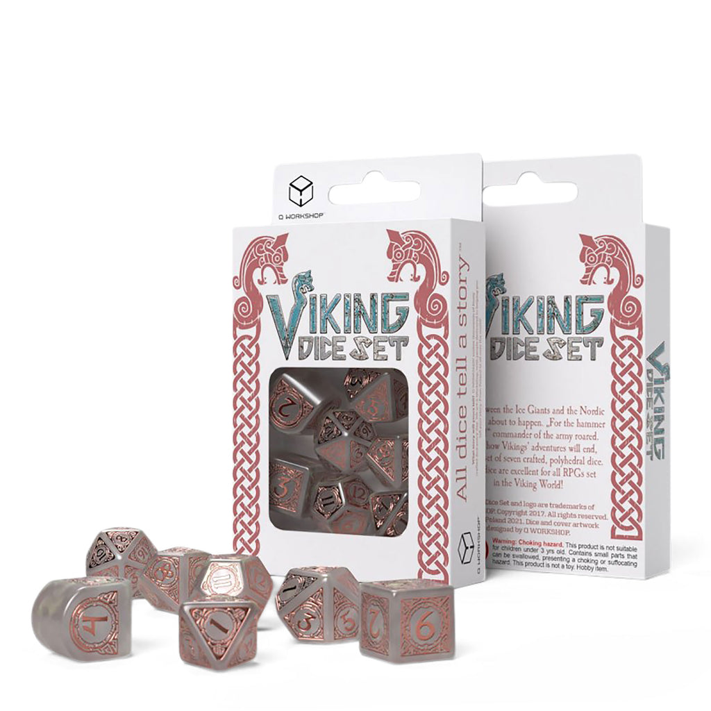 Immagine del prodotto Set di Dadi Vichinghi Niflheim RPG da 7 pezzi
