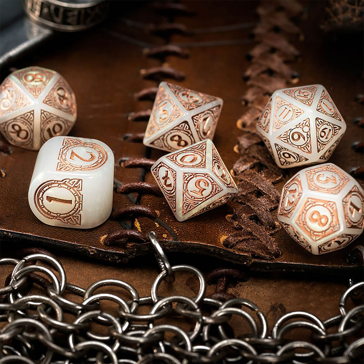 Immagine del prodotto Set di Dadi Vichinghi Niflheim RPG da 7 pezzi