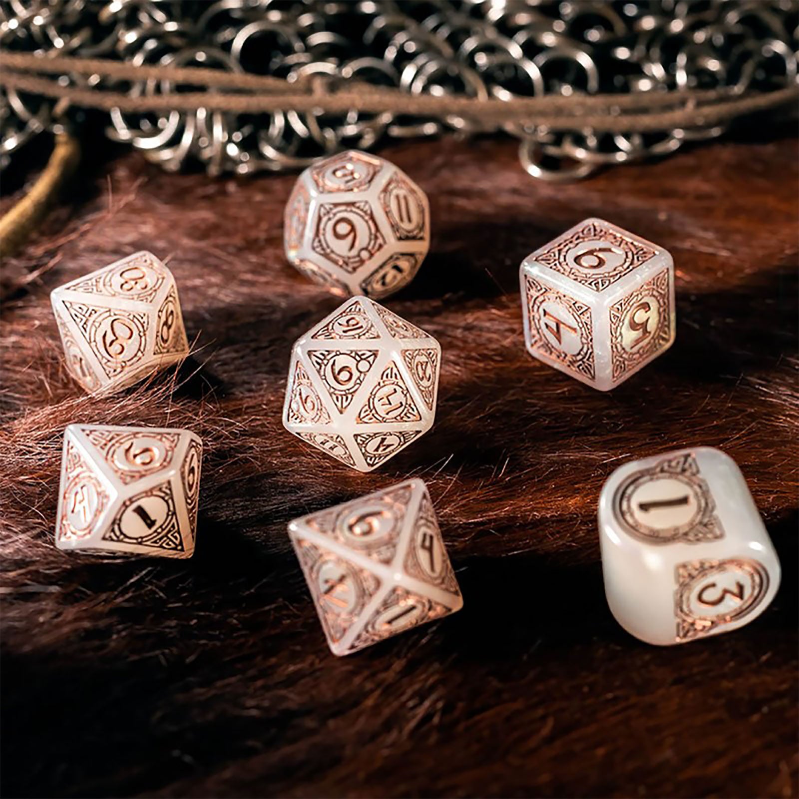 Immagine del prodotto Set di Dadi Vichinghi Niflheim RPG da 7 pezzi