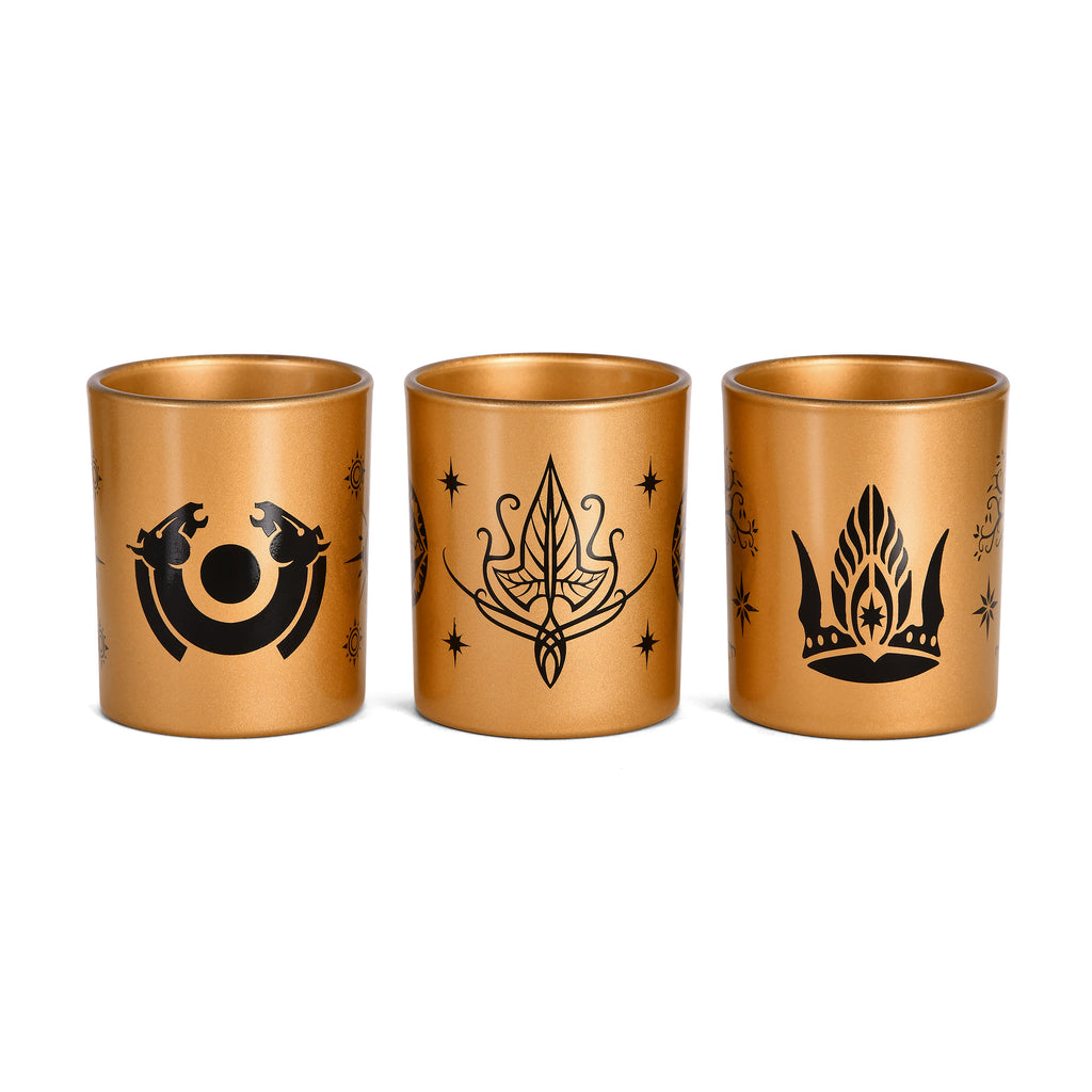 Immagine del prodotto Il Signore degli Anelli - Porta Candele Terra di Mezzo Set di 3