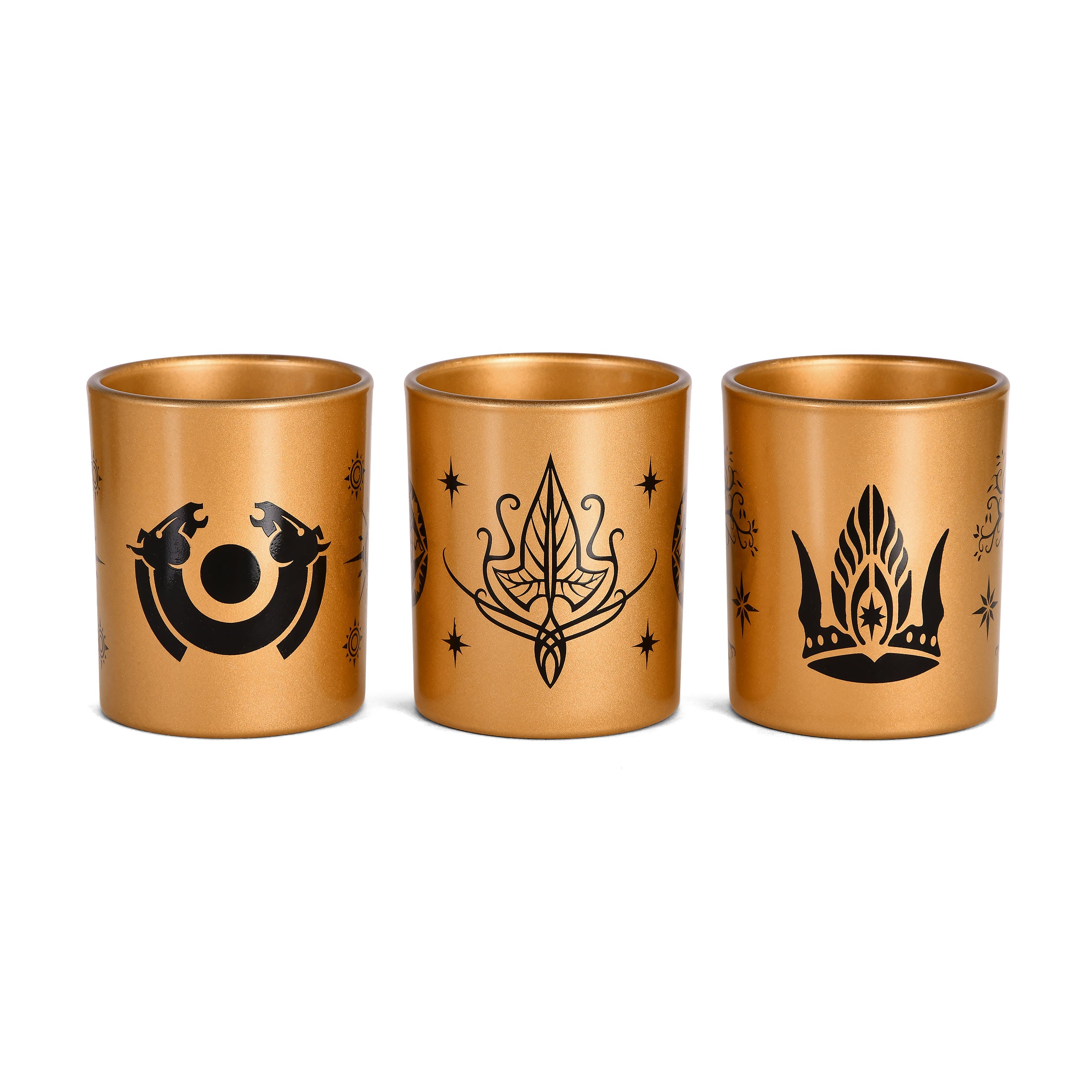 Immagine del prodotto Il Signore degli Anelli - Porta Candele Terra di Mezzo Set di 3