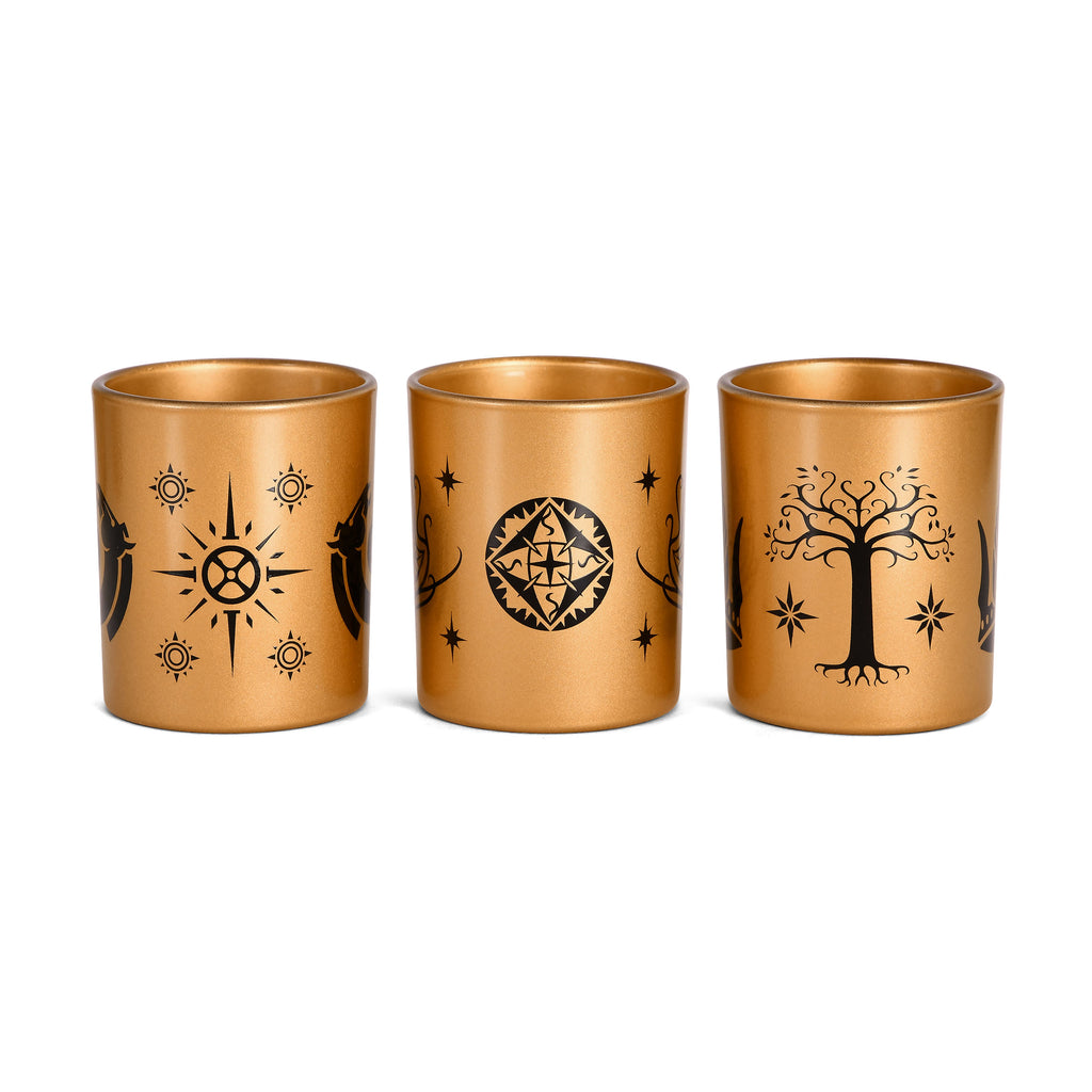 Immagine del prodotto Il Signore degli Anelli - Porta Candele Terra di Mezzo Set di 3