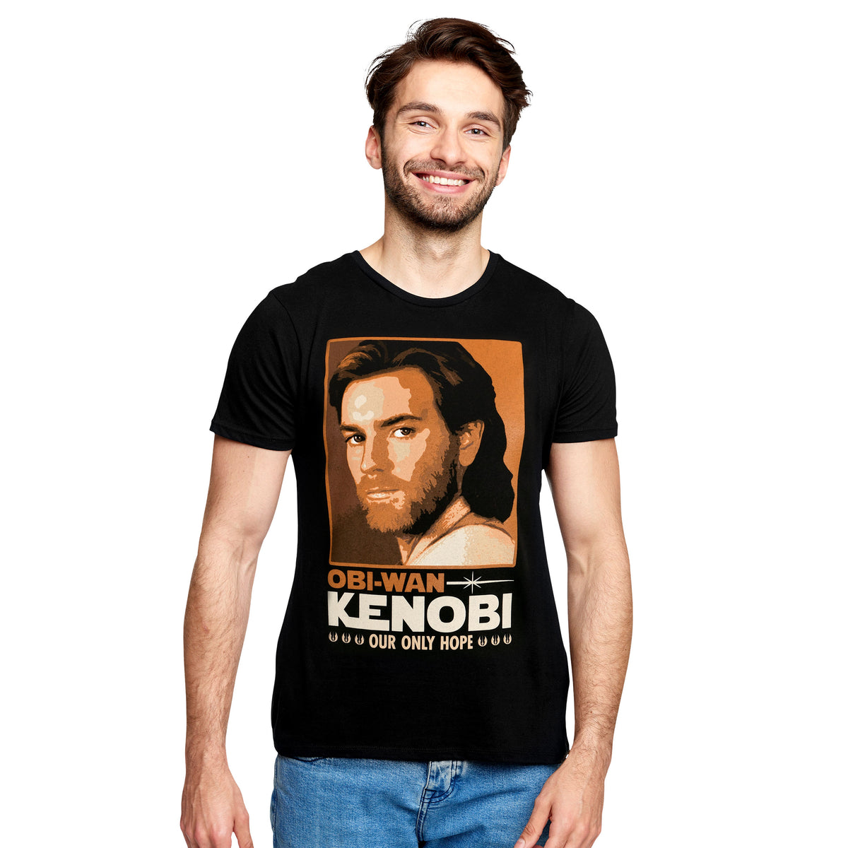 Immagine del prodotto Star Wars - Obi Wan Kenobi La nostra unica speranza T-shirt nera