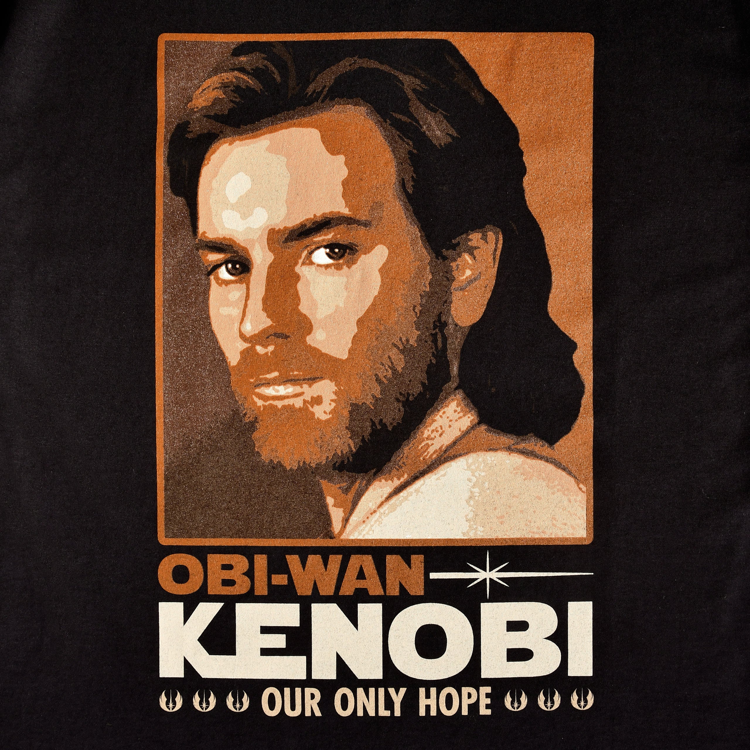 Immagine del prodotto Star Wars - Obi Wan Kenobi La nostra unica speranza T-shirt nera