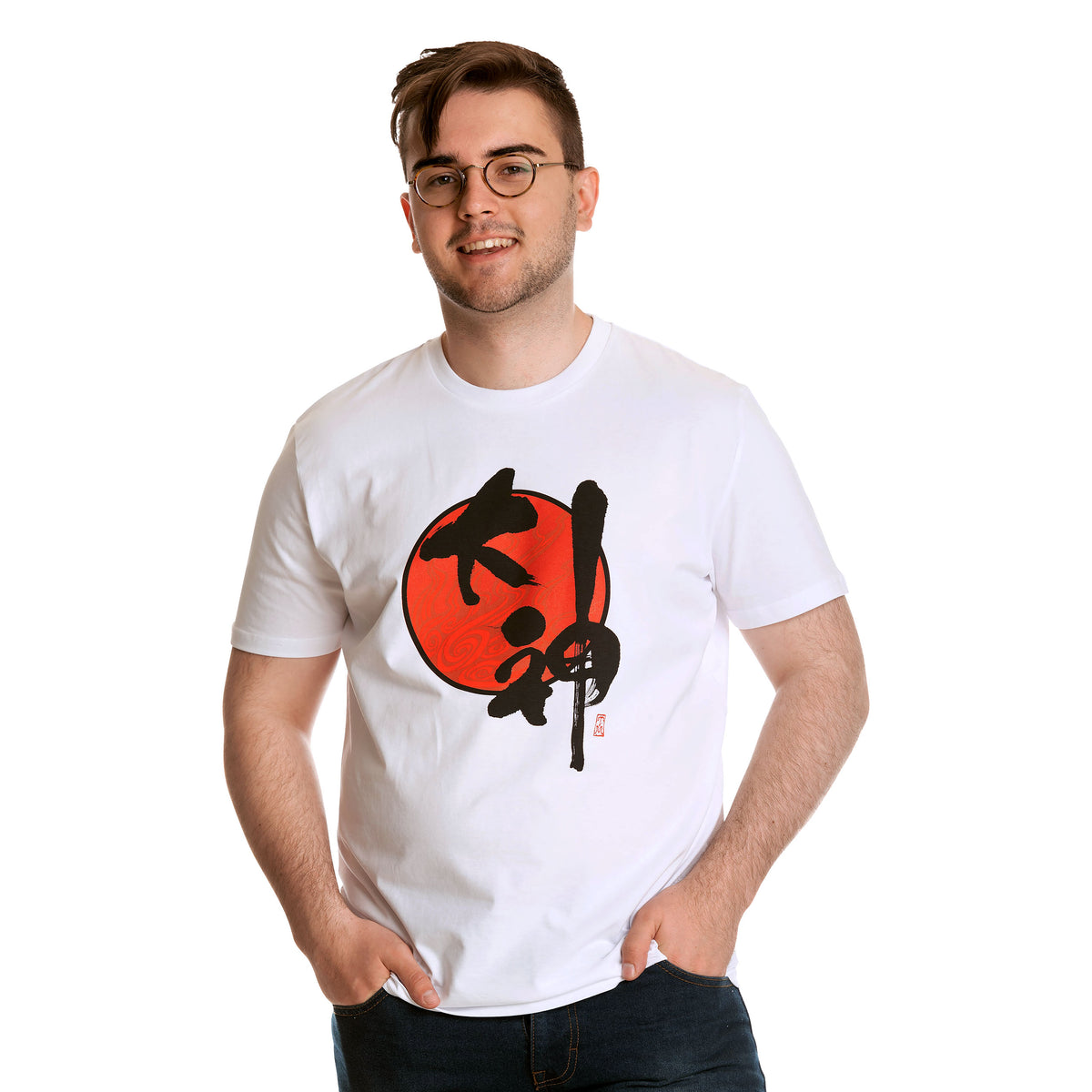 Immagine del prodotto Okami - T-shirt con logo bianca