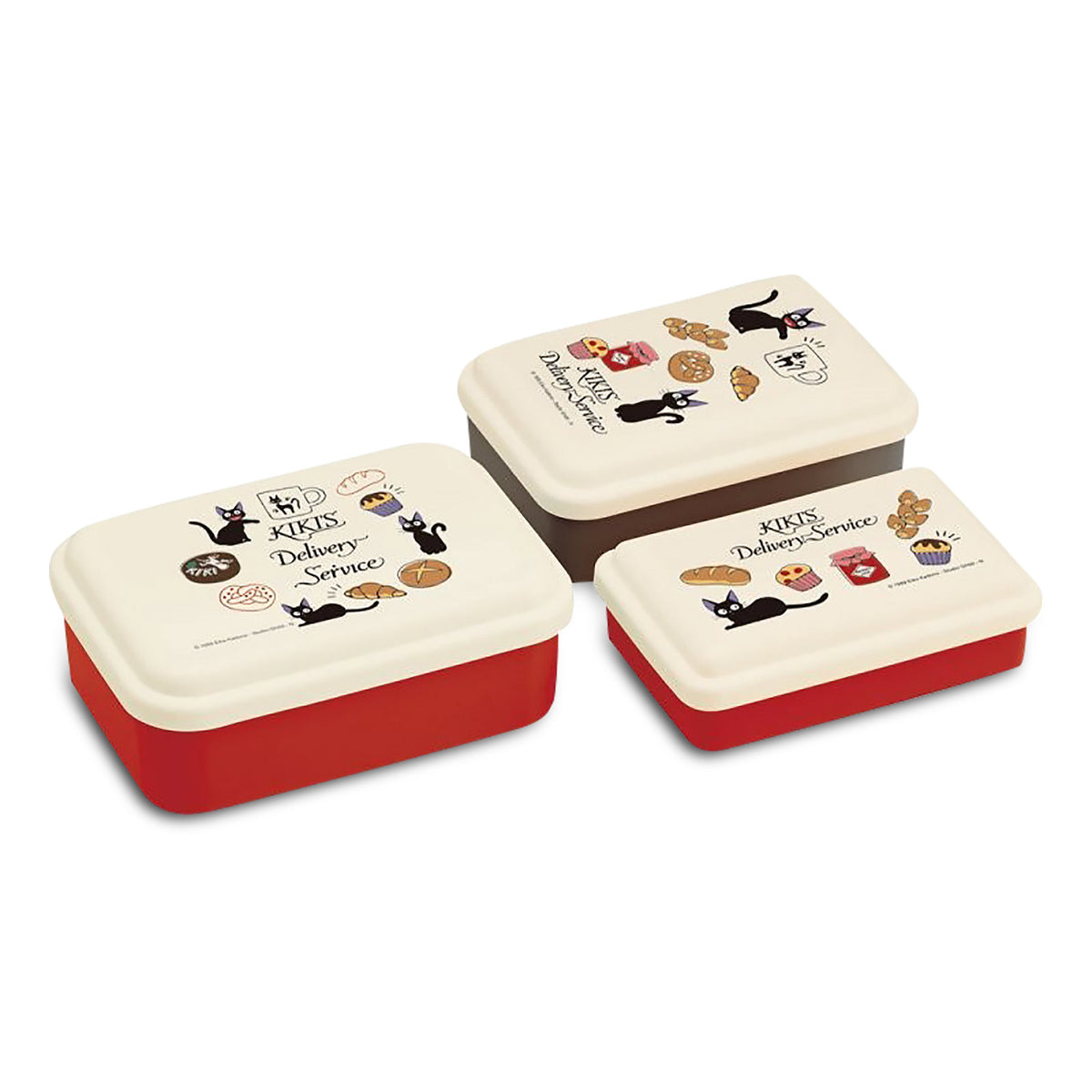 Immagine del prodotto Il servizio di consegna di Kiki - Set di 3 scatole per il pranzo di panetteria
