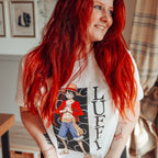 Immagine del prodotto One Piece - T-shirt bianca di Luffy