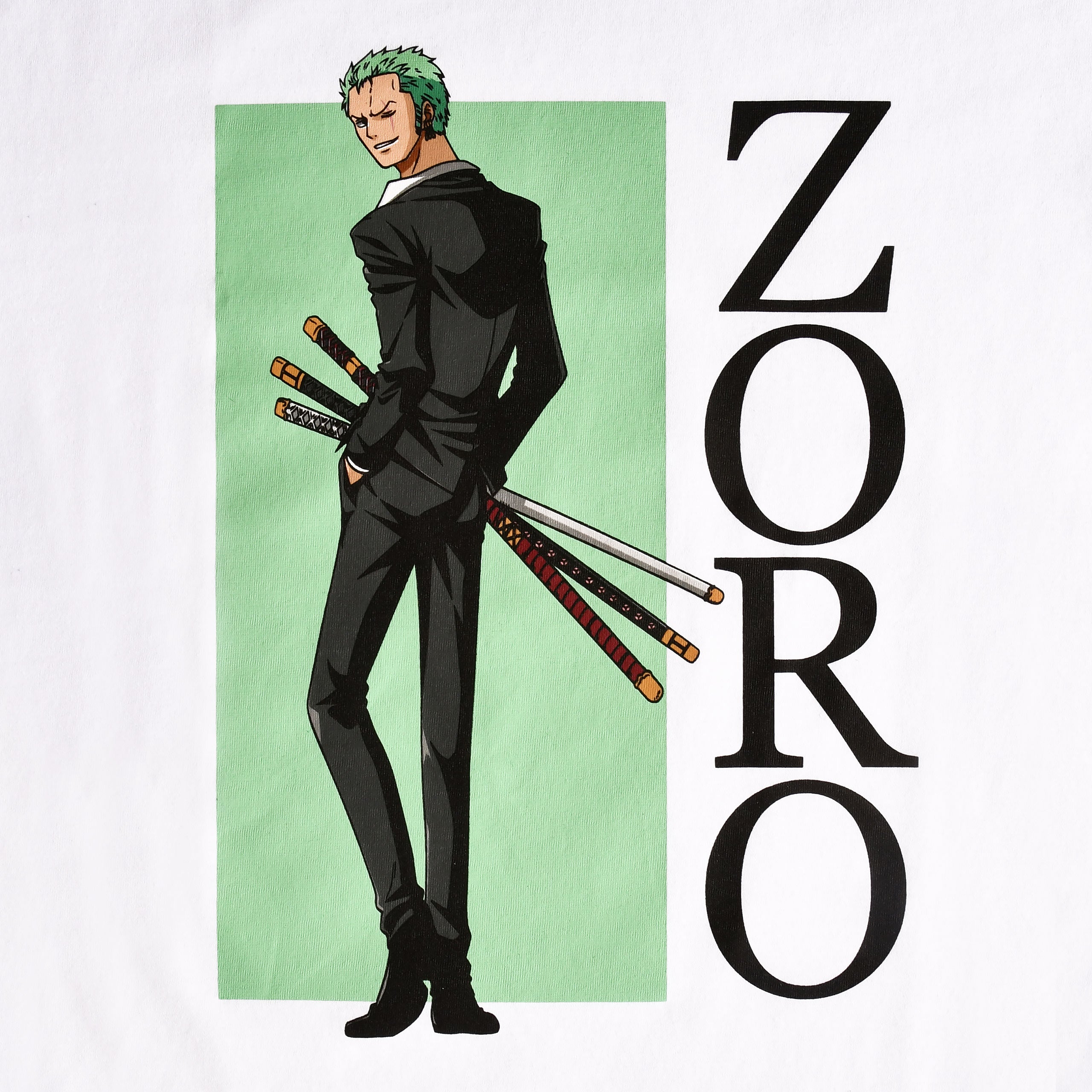 Immagine del prodotto One Piece - T-shirt Zoro bianca