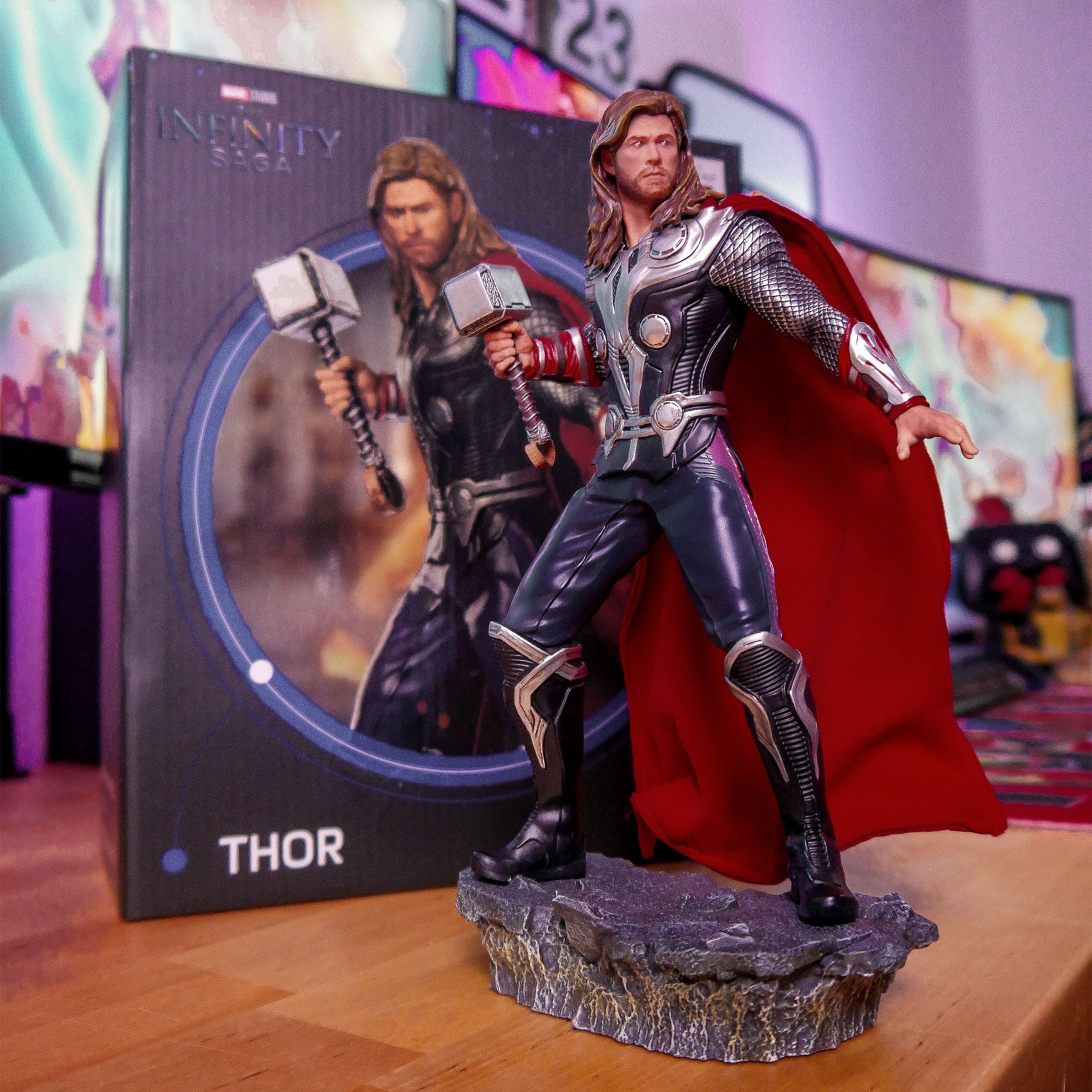 Immagine del prodotto Thor - La Saga dell'Infinito BDS Art Scale Deluxe Statua