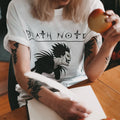Immagine del prodotto Death Note - T-shirt bianca con grafica di Ryuk
