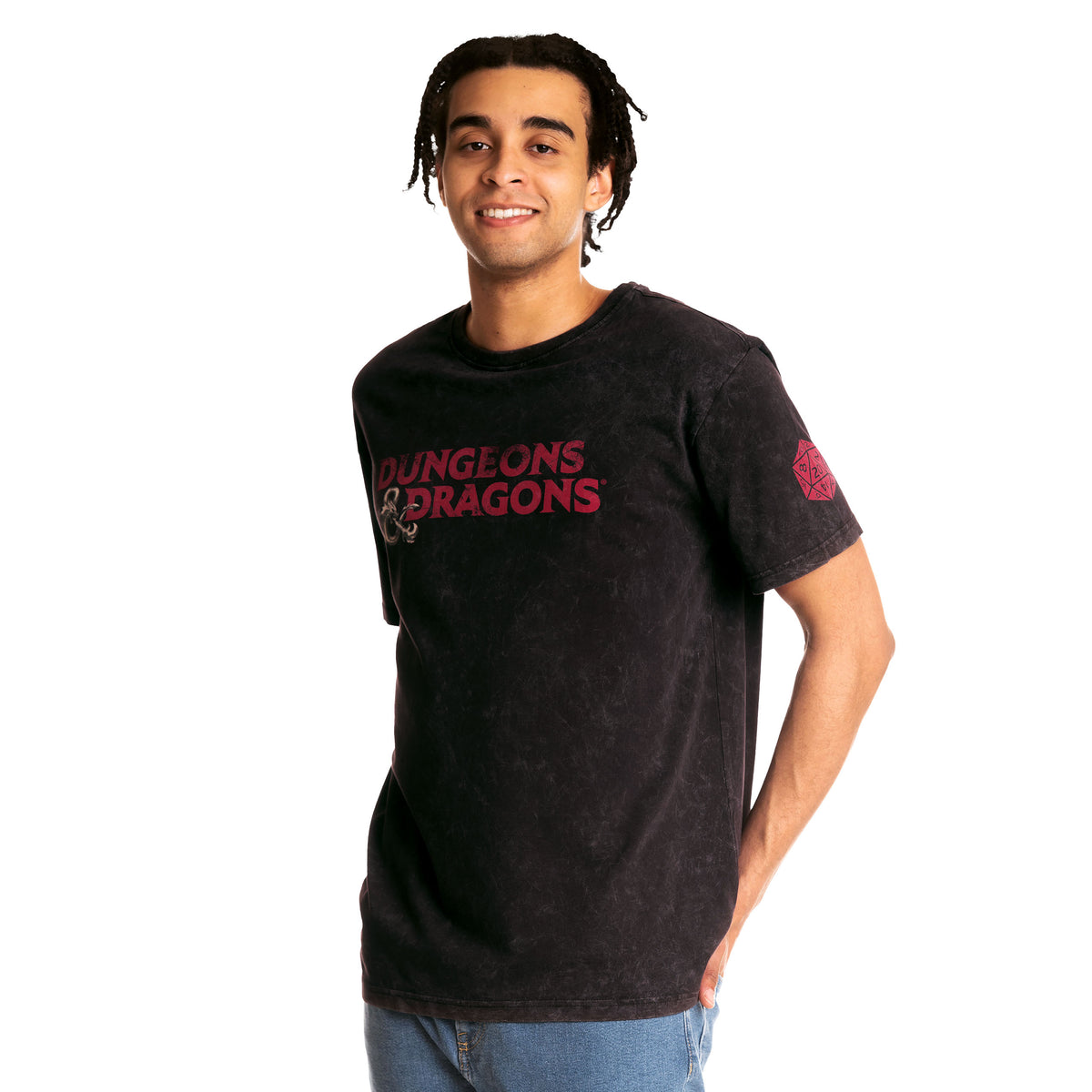 Immagine del prodotto Dungeons & Dragons - T-shirt nera con logo