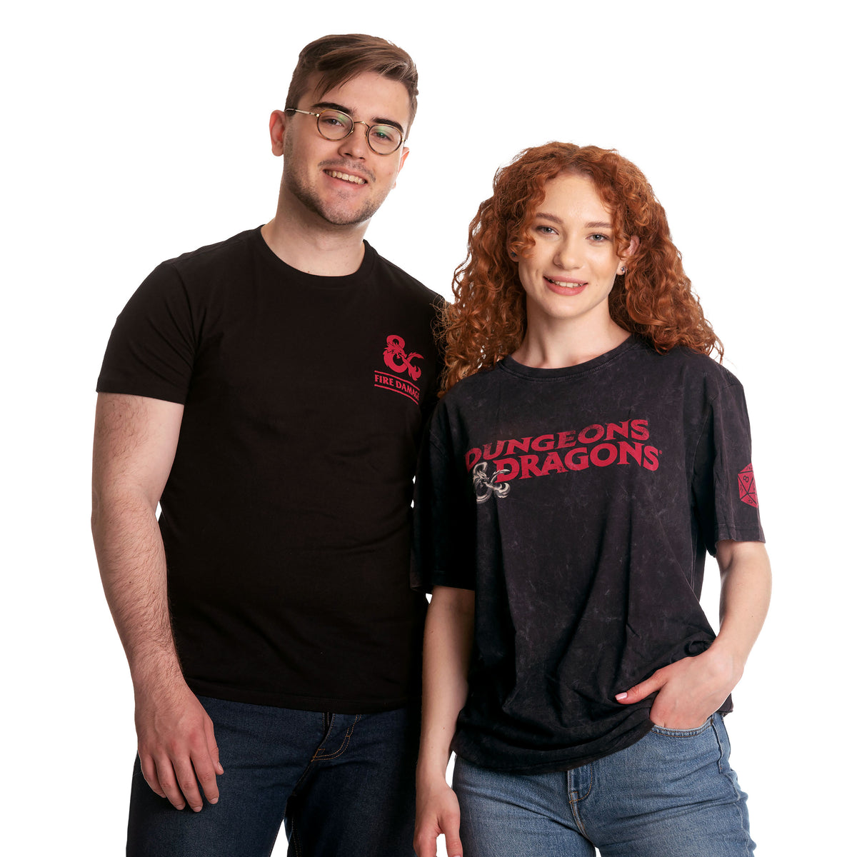 Immagine del prodotto Dungeons & Dragons - T-shirt nera con logo