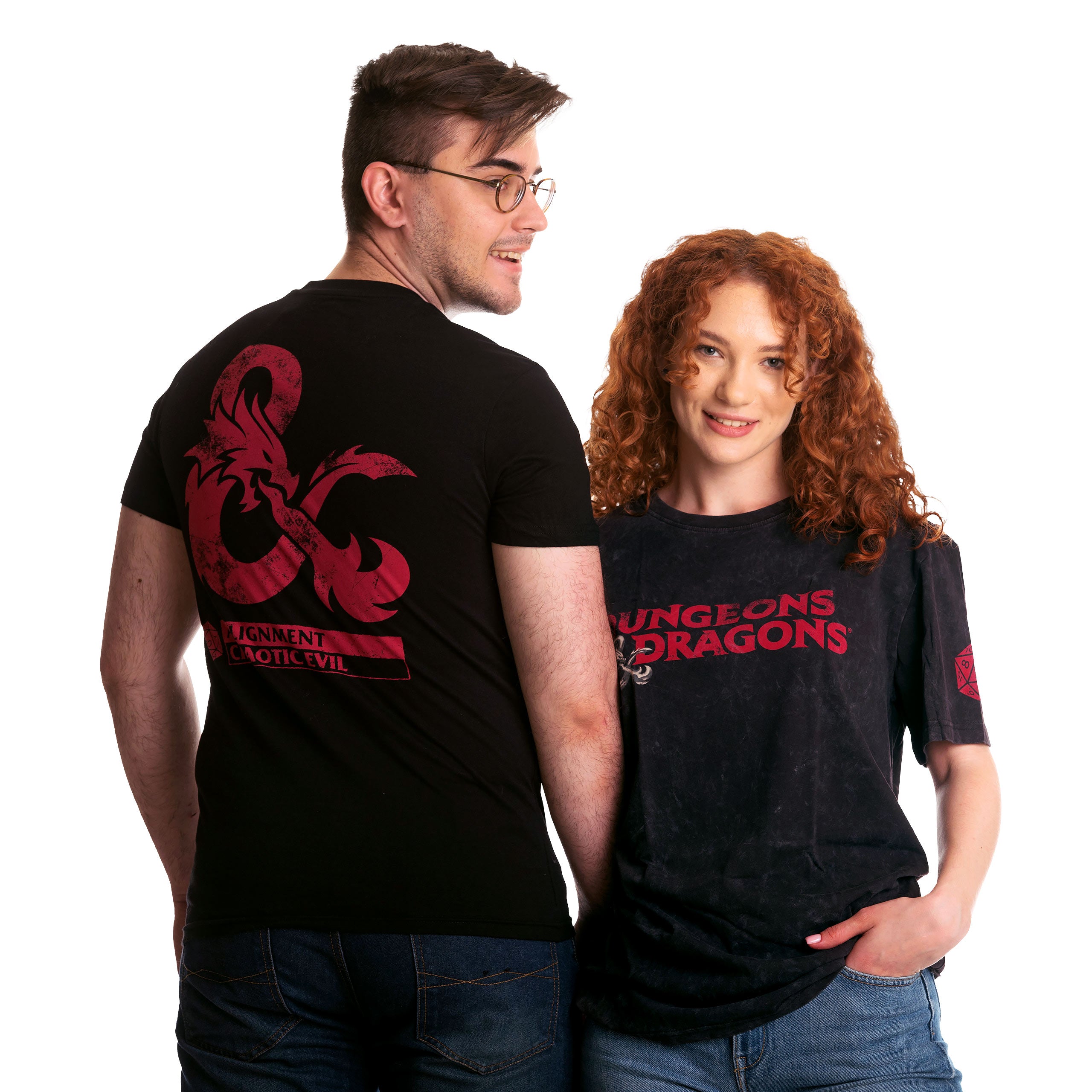 Immagine del prodotto Dungeons & Dragons - T-shirt nera con logo