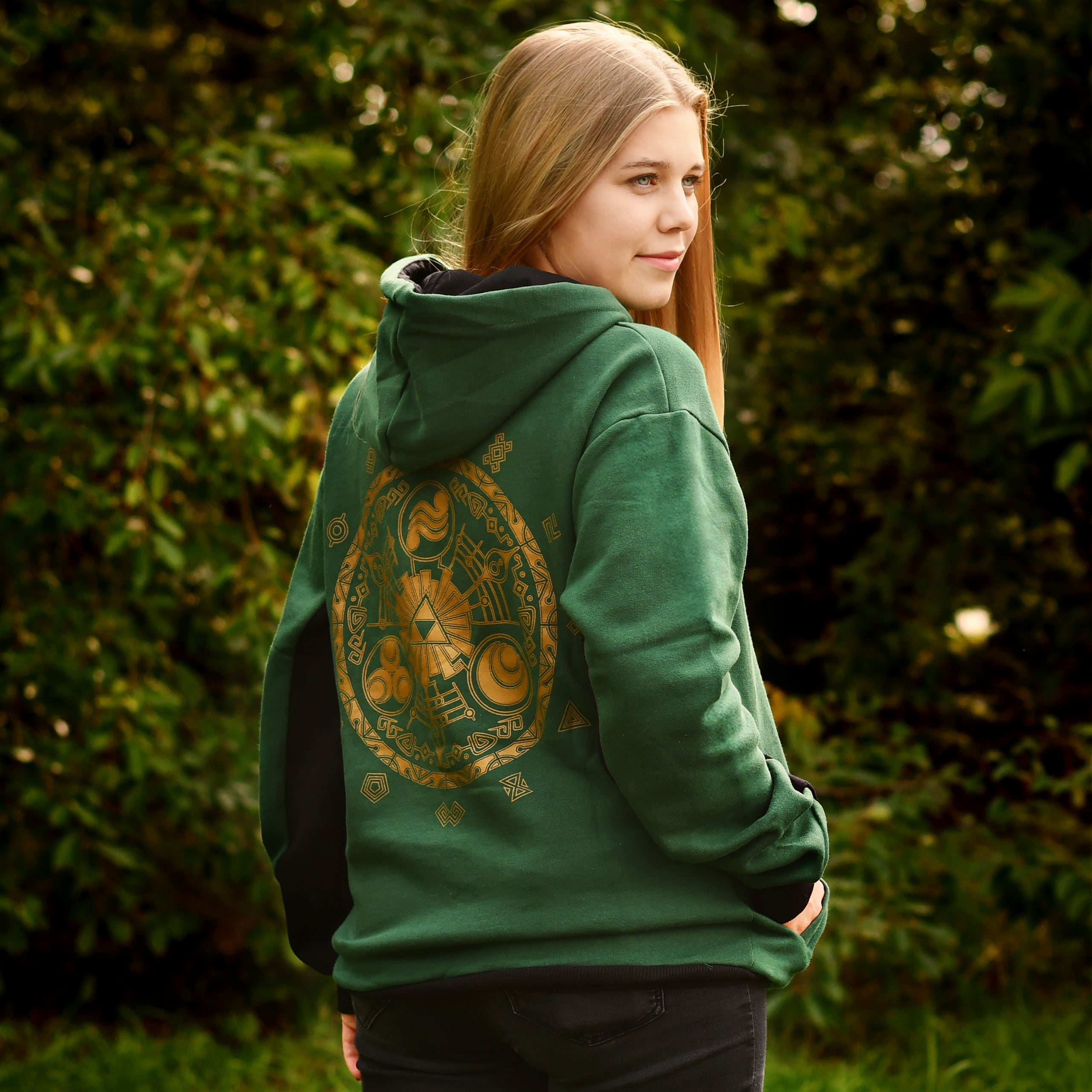 Immagine del prodotto Zelda - Felpa con cappuccio Symbols