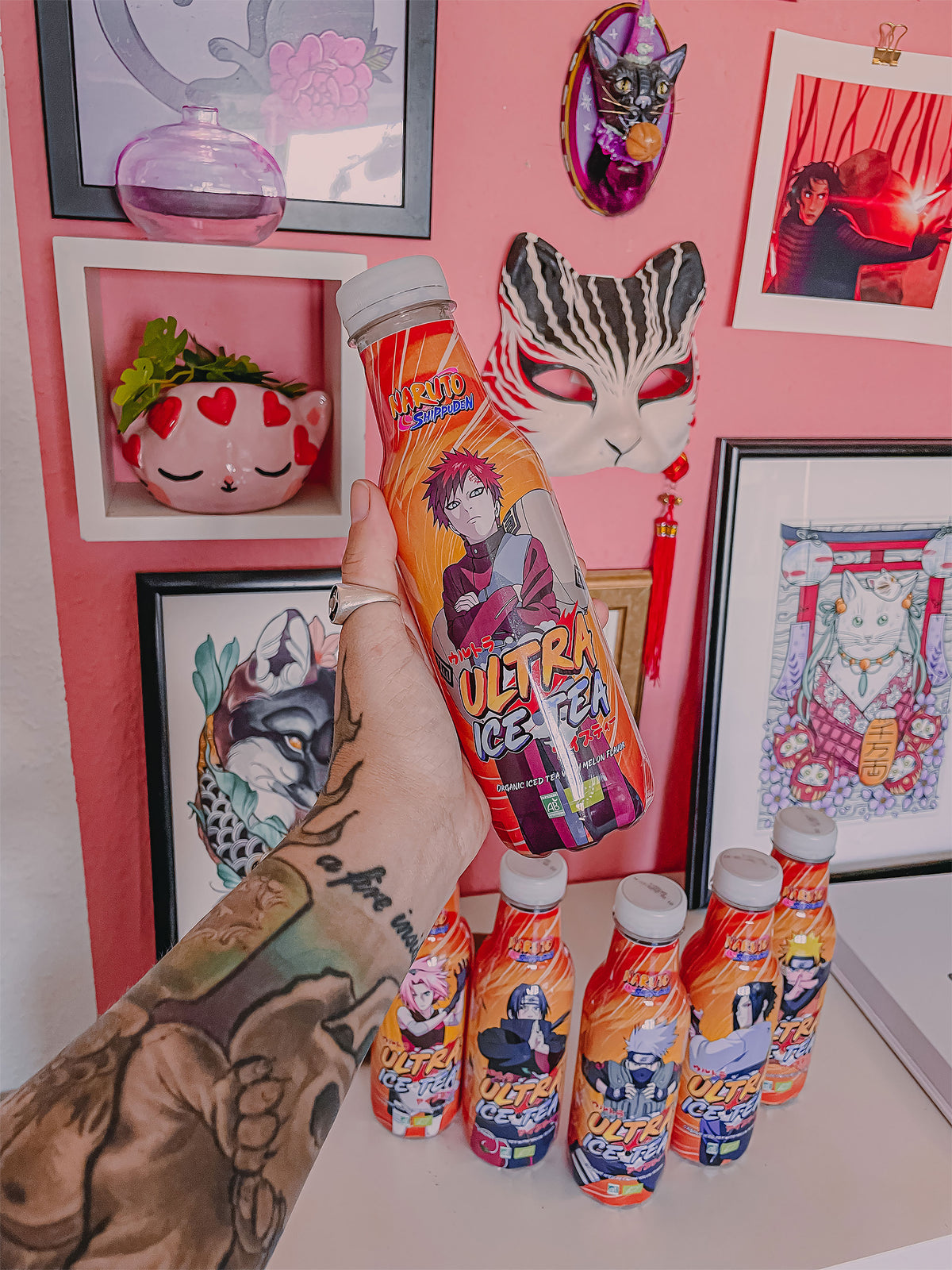 Product image Naruto Shippuden - Gaara Ultra Organic Iced Tea Melon