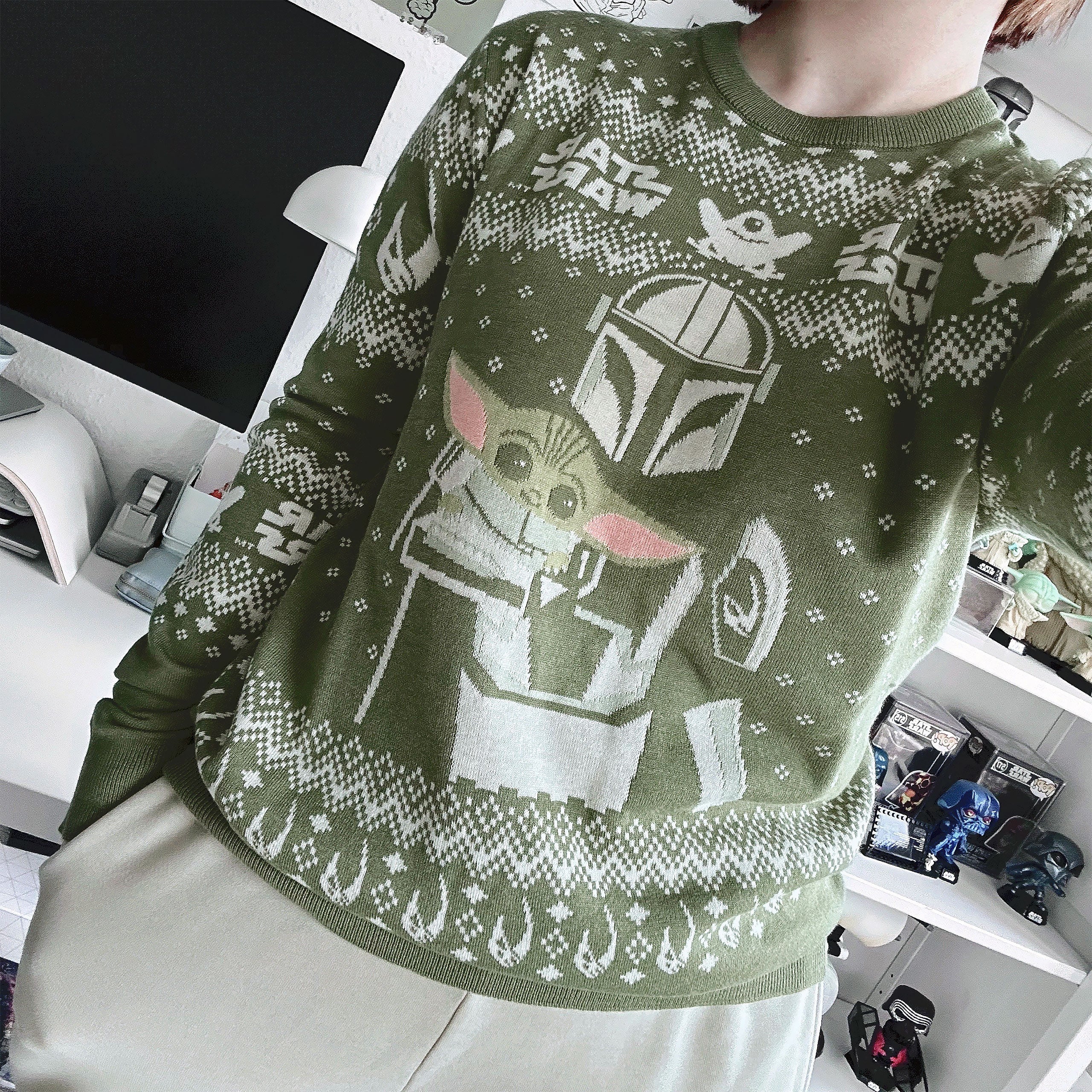Immagine del prodotto Maglione in maglia Mando e Grogu - Star Wars The Mandalorian