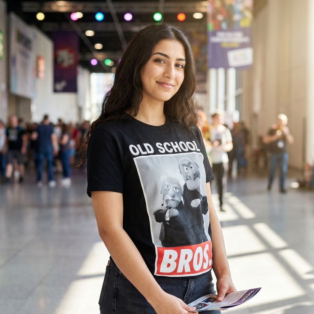 Immagine del prodotto Muppets - T-shirt Old School Bros. nera