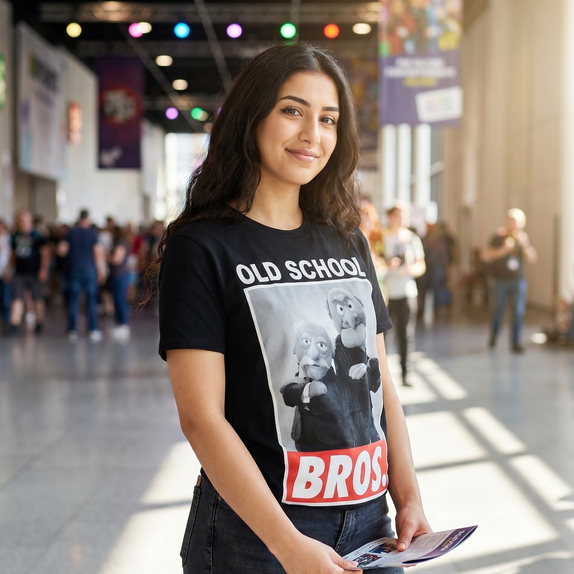 Immagine del prodotto Muppets - T-shirt Old School Bros. nera
