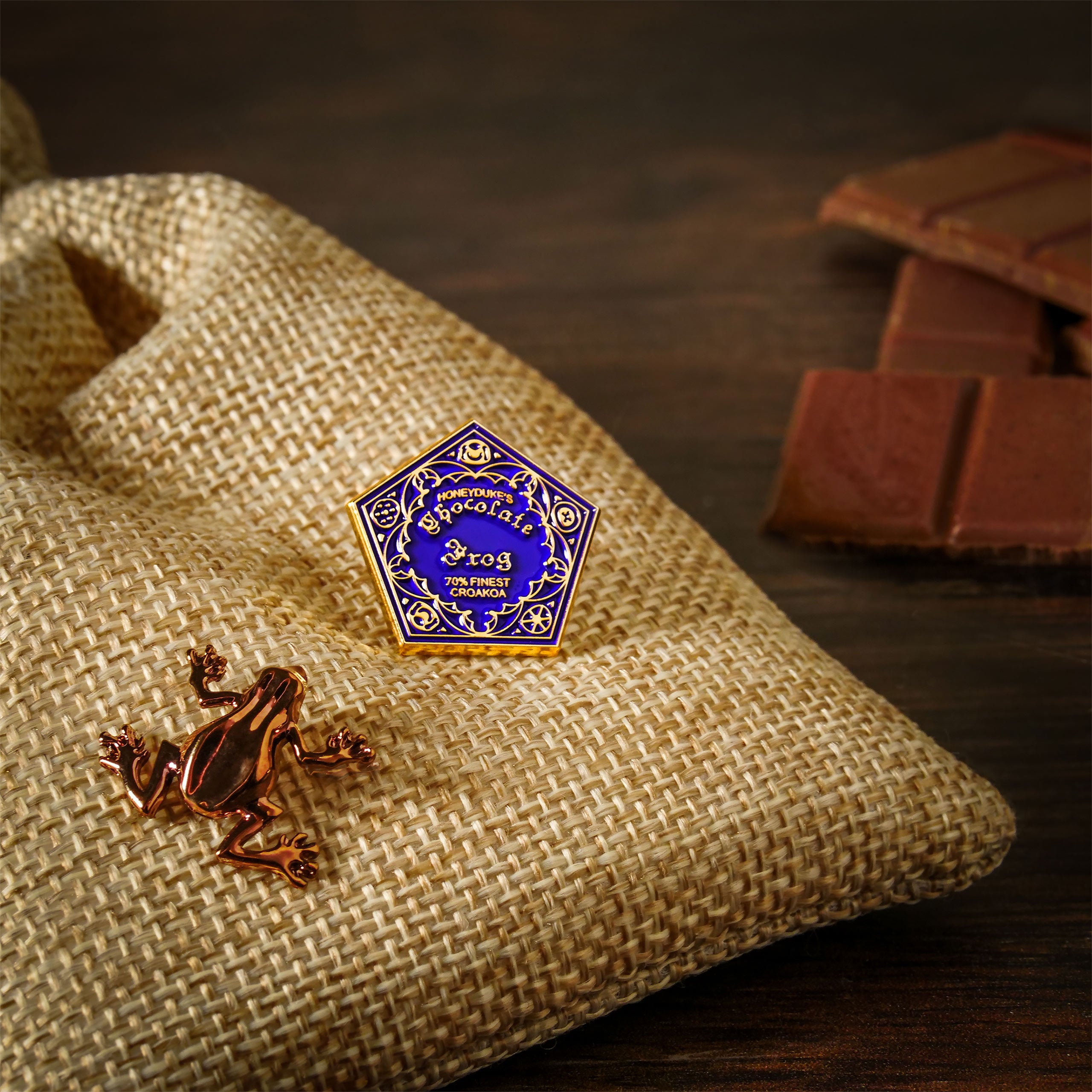 Product image Harry Potter - Chocolate Frog Pin Set of 2