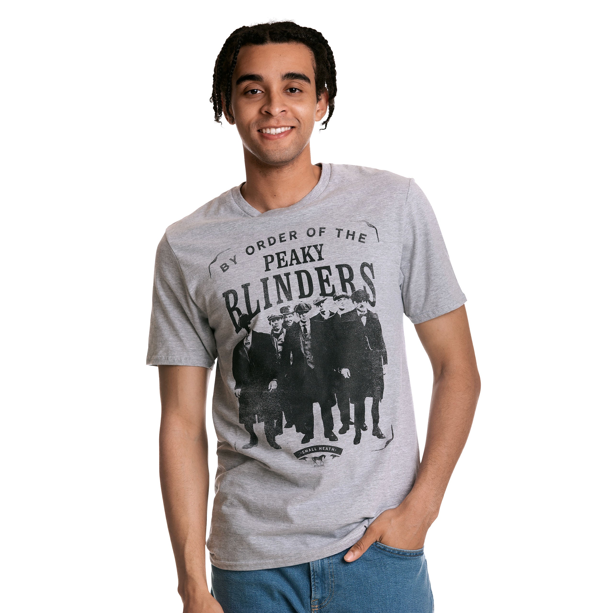 Immagine del prodotto Peaky Blinders - T-shirt del gruppo By Order grigia