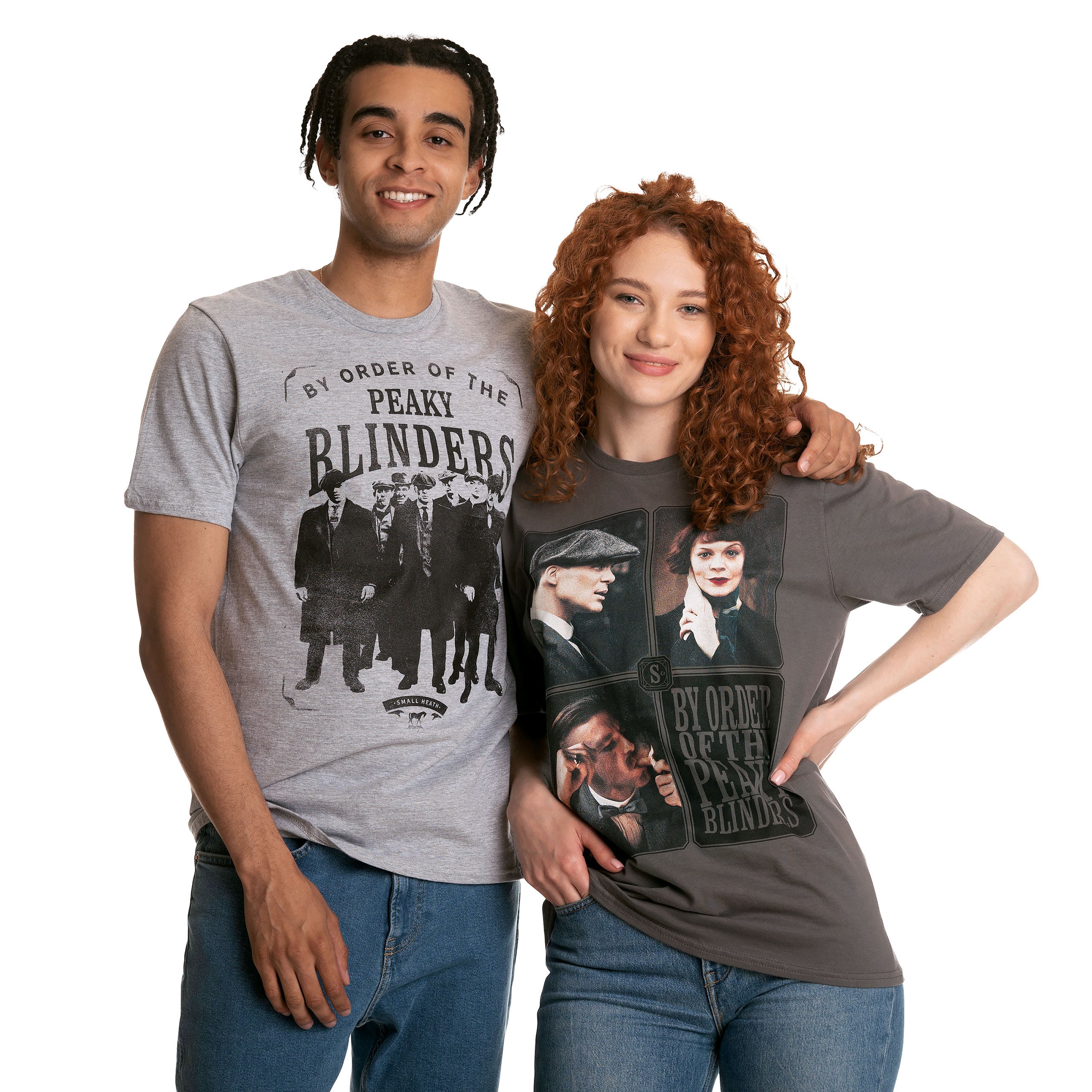 Immagine del prodotto Peaky Blinders - T-shirt del gruppo By Order grigia