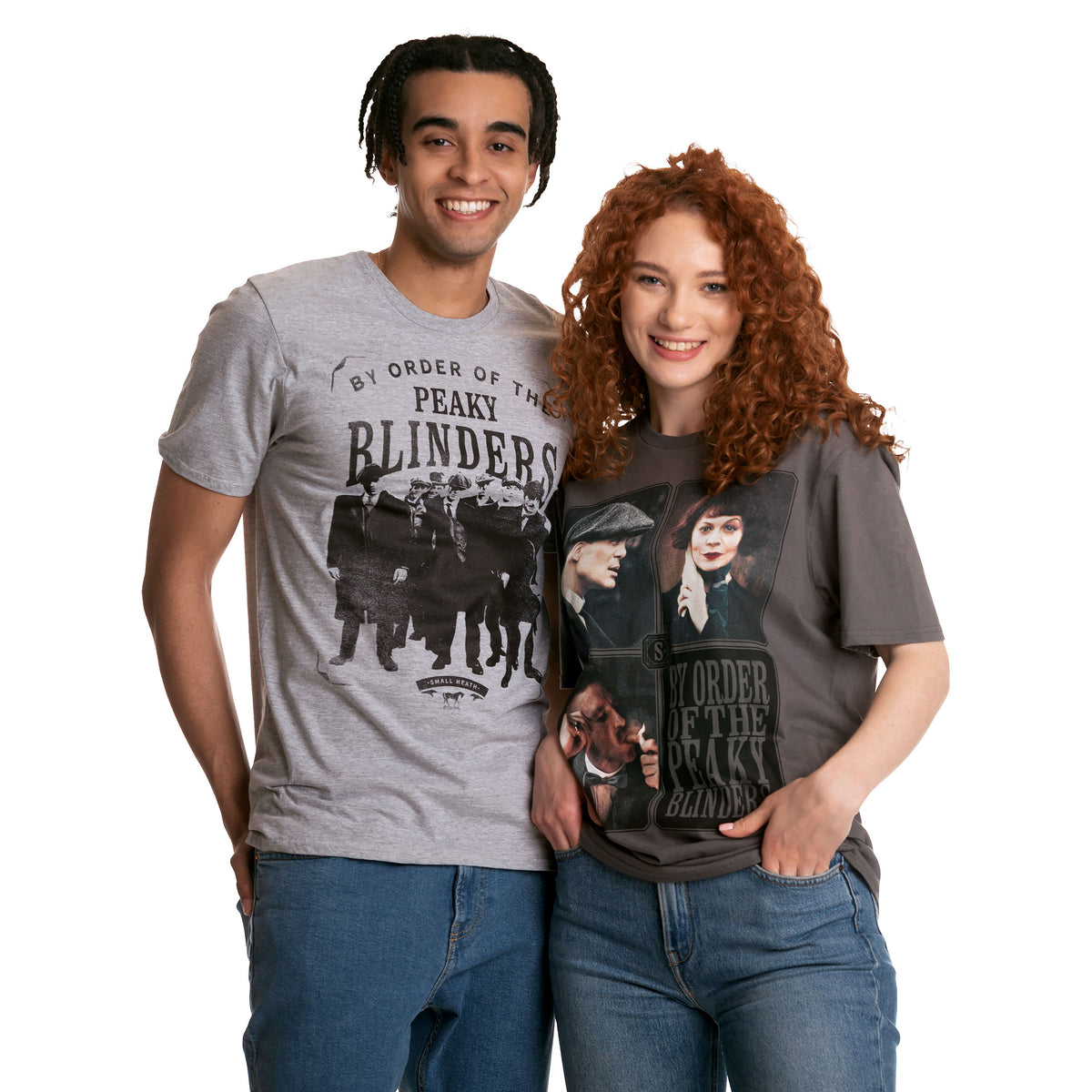 Immagine del prodotto Peaky Blinders - T-shirt del gruppo By Order grigia