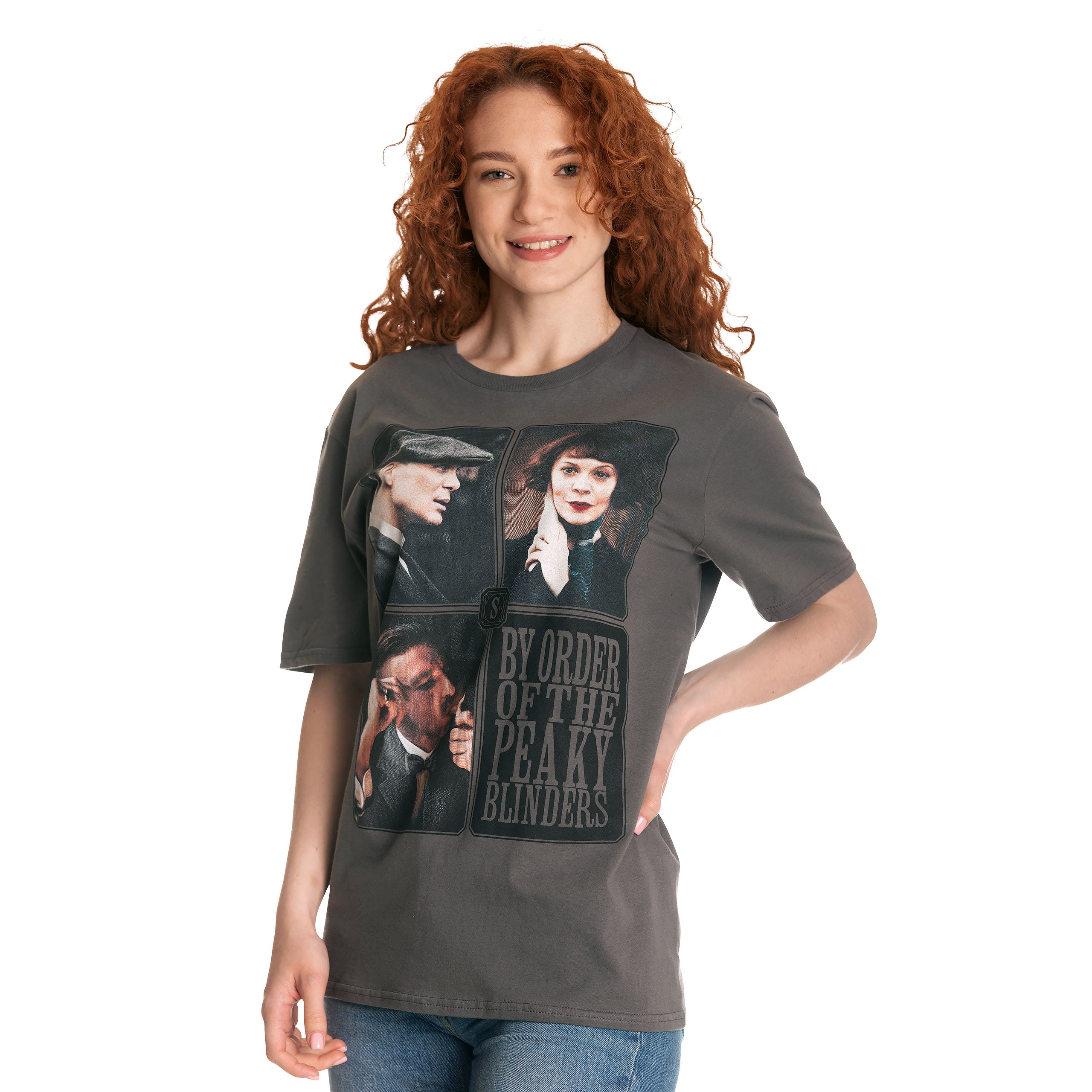 Immagine del prodotto Peaky Blinders - T-shirt della famiglia Shelby grigia