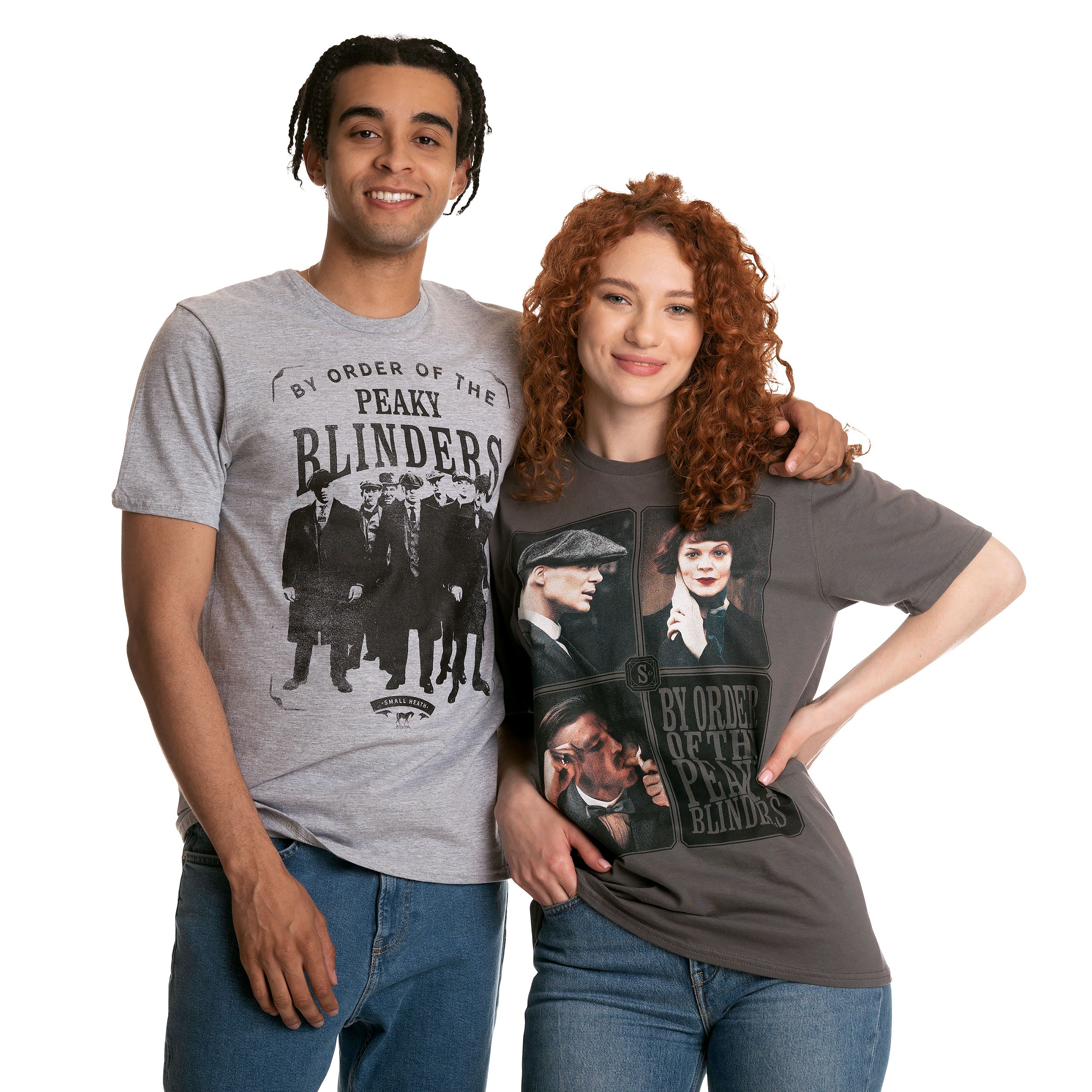 Immagine del prodotto Peaky Blinders - T-shirt della famiglia Shelby grigia