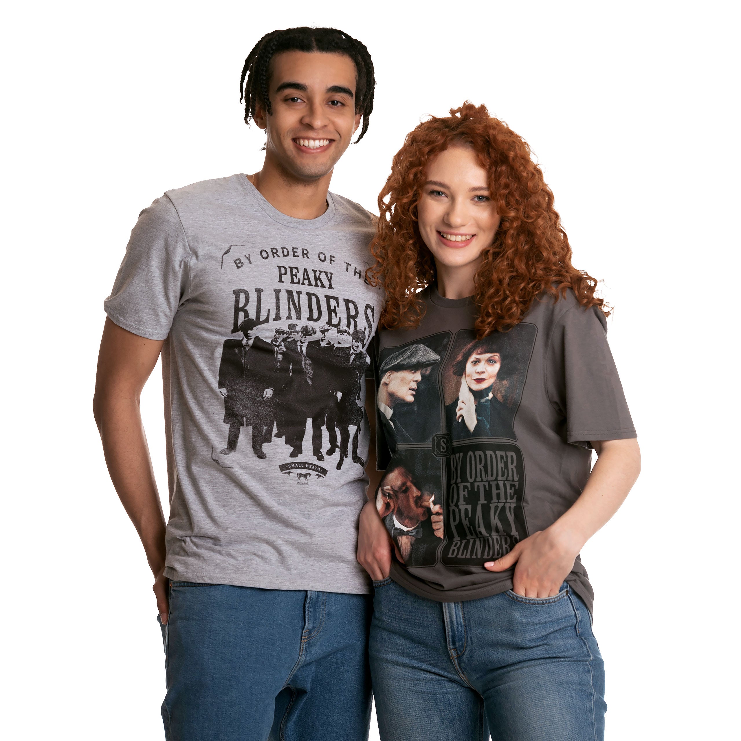Immagine del prodotto Peaky Blinders - T-shirt della famiglia Shelby grigia