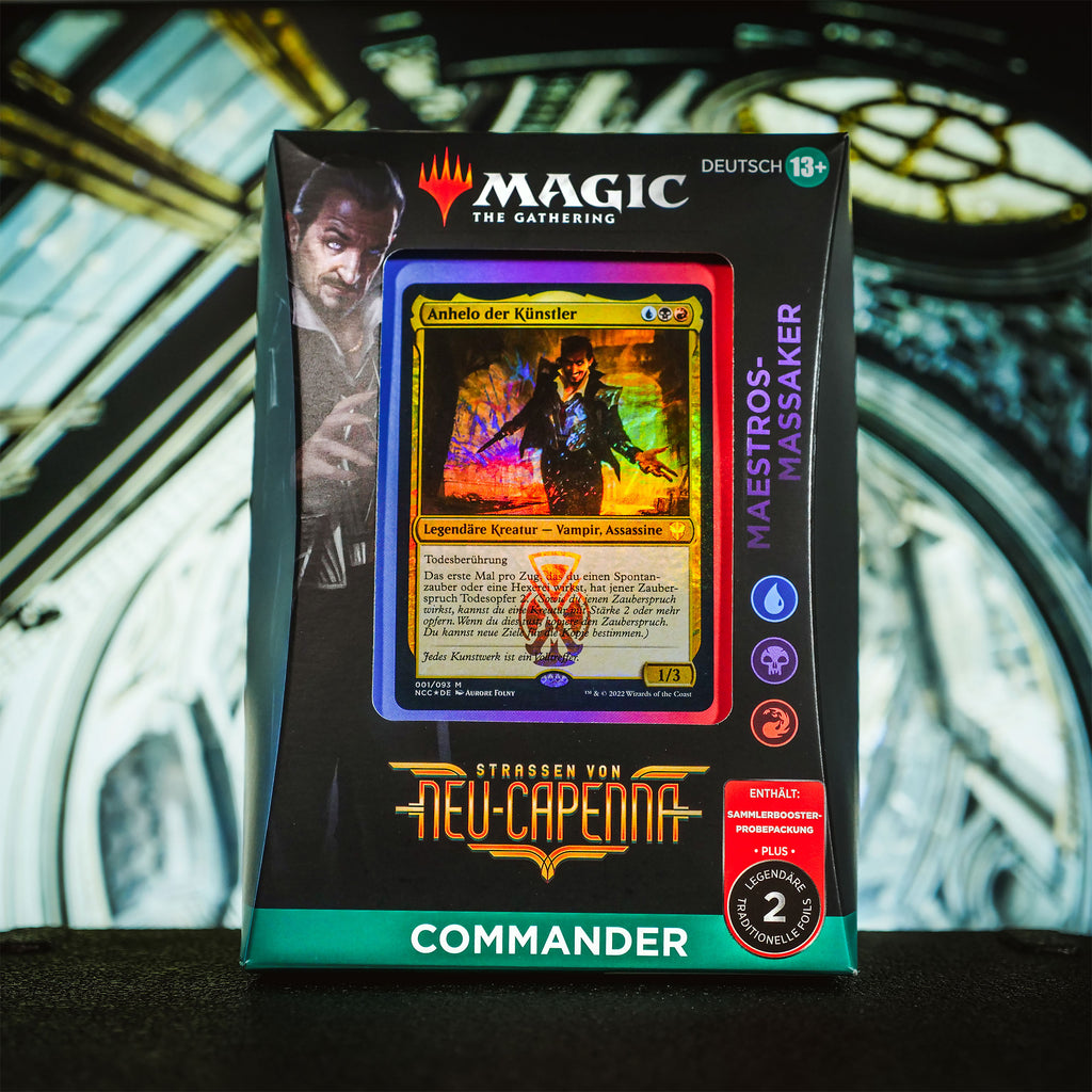 Product image Streets of New Capenna - Maestros Massacre Commander Deck - Magic The Gathering