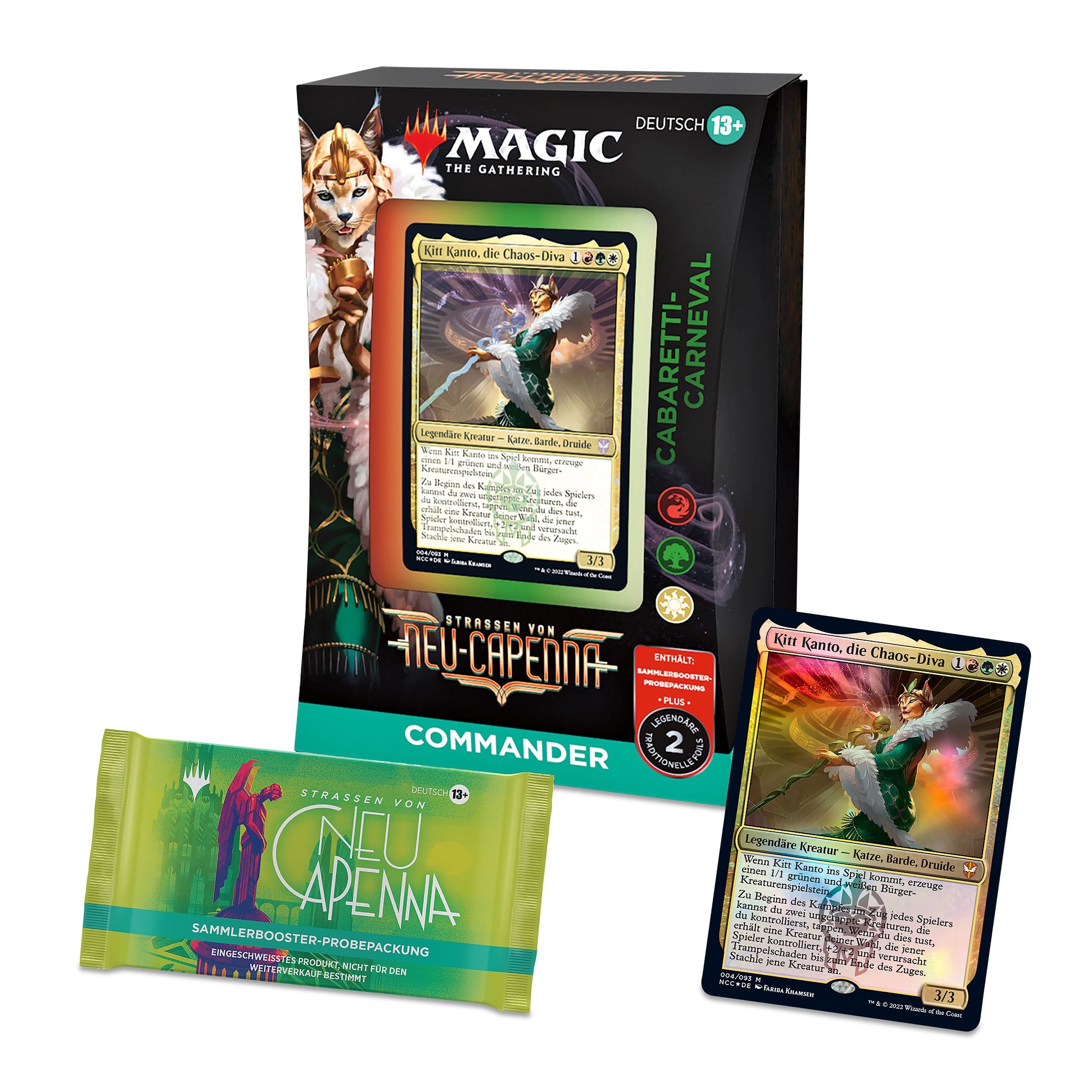 Immagine del prodotto Strade di Nuova Capenna - Mazzo del Comandante del Carnevale di Cabaretti - Magic The Gathering