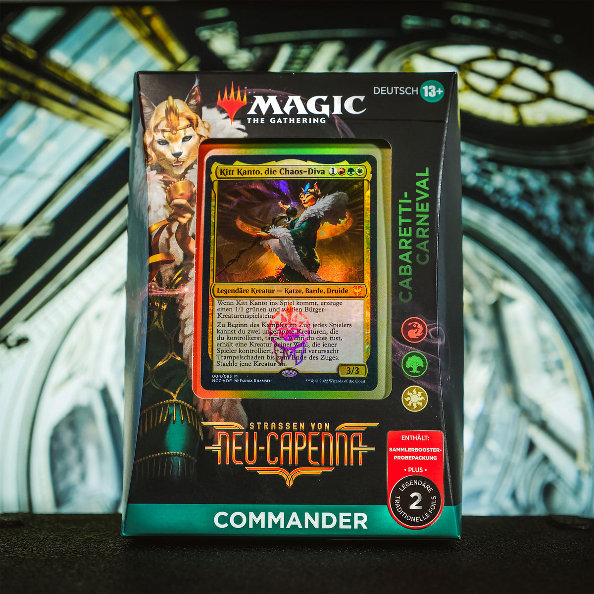 Immagine del prodotto Strade di Nuova Capenna - Mazzo del Comandante del Carnevale di Cabaretti - Magic The Gathering