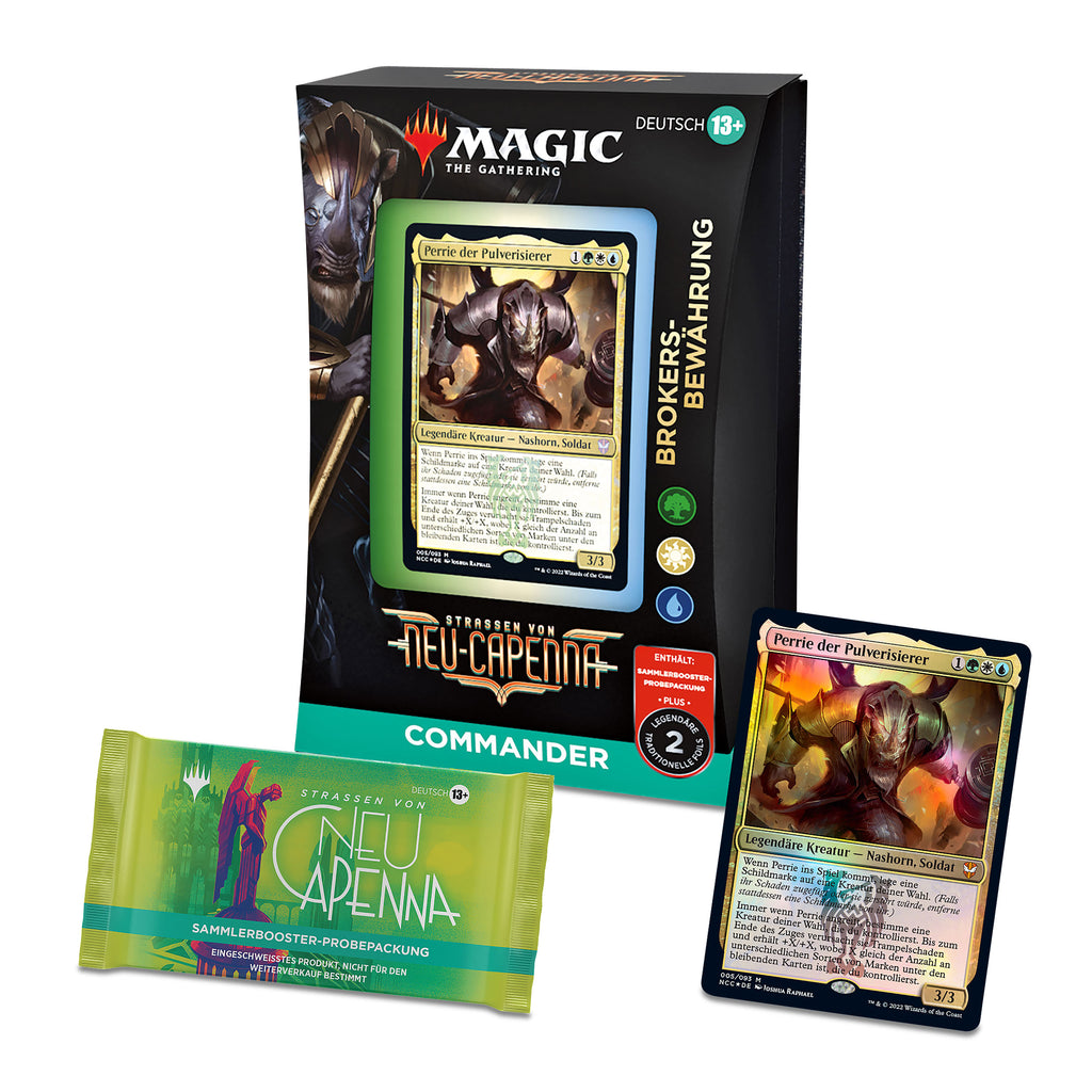 Immagine del prodotto Strade di Nuova Capenna - Mazzo Comandante Prova dei Broker - Magic The Gathering