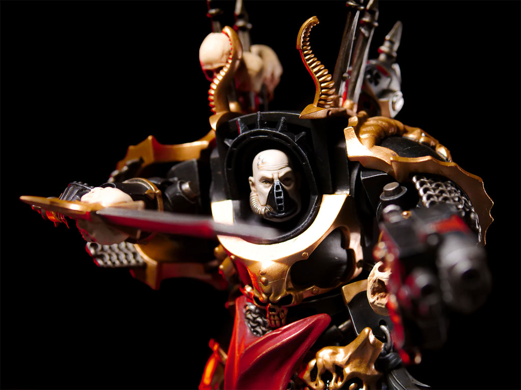 Immagine del prodotto Warhammer 40k - Figura d'azione del Fratello Gnarl della Legione Nera