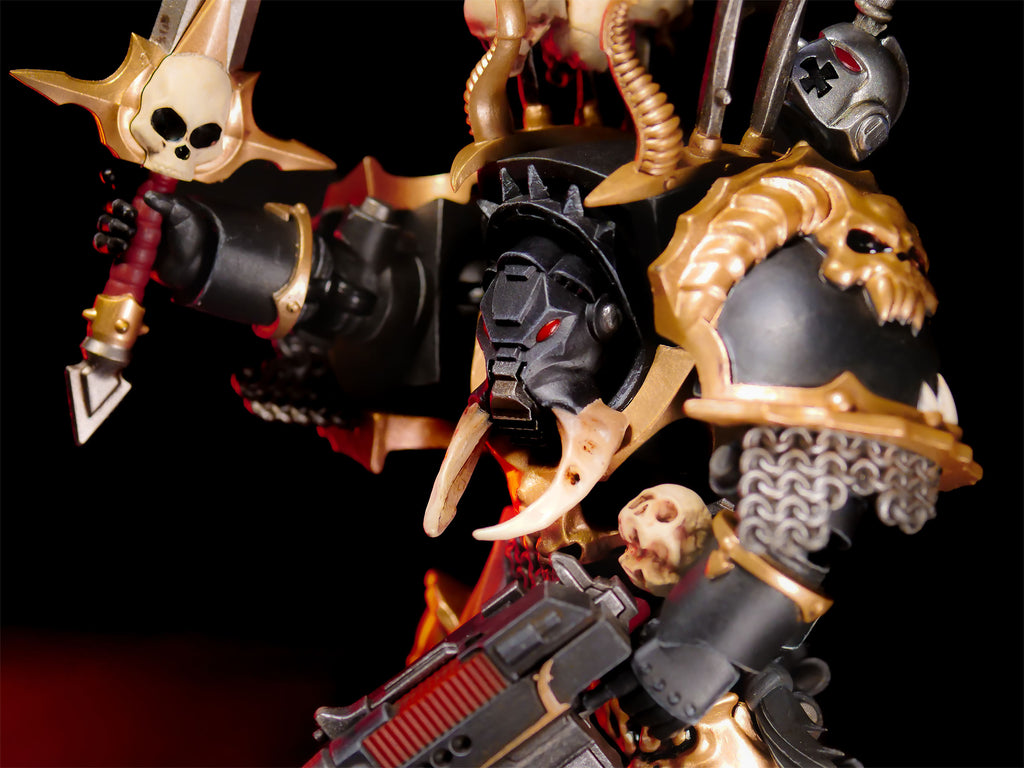 Immagine del prodotto Warhammer 40k - Figura d'azione del Fratello Gnarl della Legione Nera