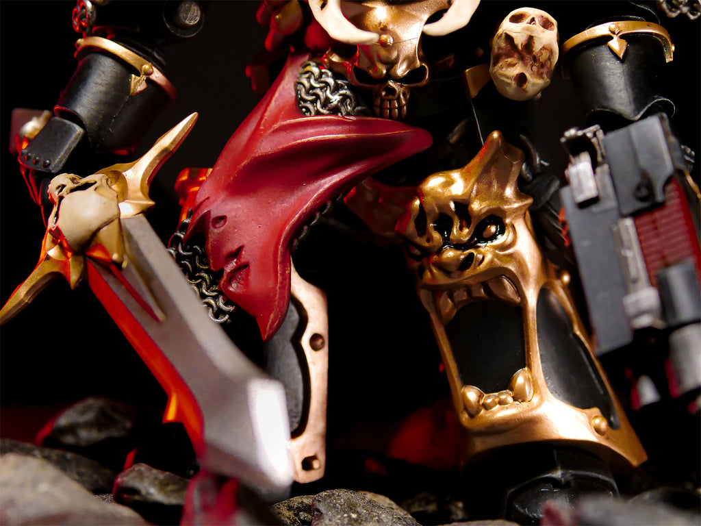 Immagine del prodotto Warhammer 40k - Figura d'azione del Fratello Gnarl della Legione Nera