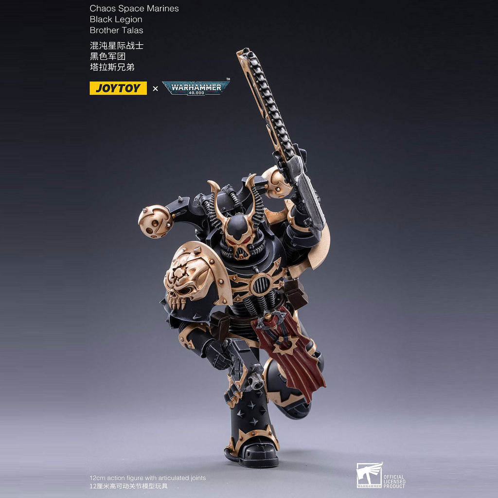 Immagine del prodotto Warhammer 40k - Black Legion Brother Talas Action Figure