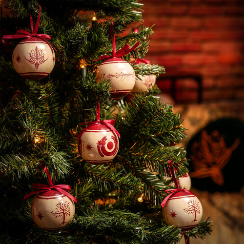 Immagine del prodotto Il Signore degli Anelli - Simboli della Terra di Mezzo Palline di Natale 14 pezzi