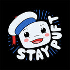 Immagine del prodotto T-shirt Chibi Marshmallow Man per fan di Ghostbusters