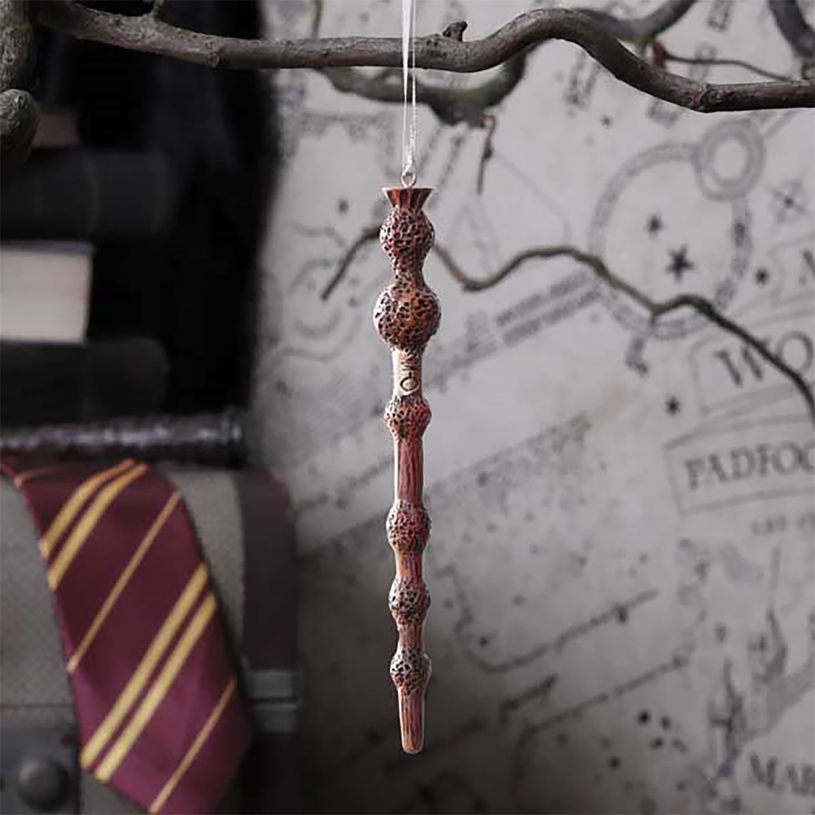 Immagine del prodotto Harry Potter - Decorazione dell'albero di Natale della bacchetta magica di Dumbledore