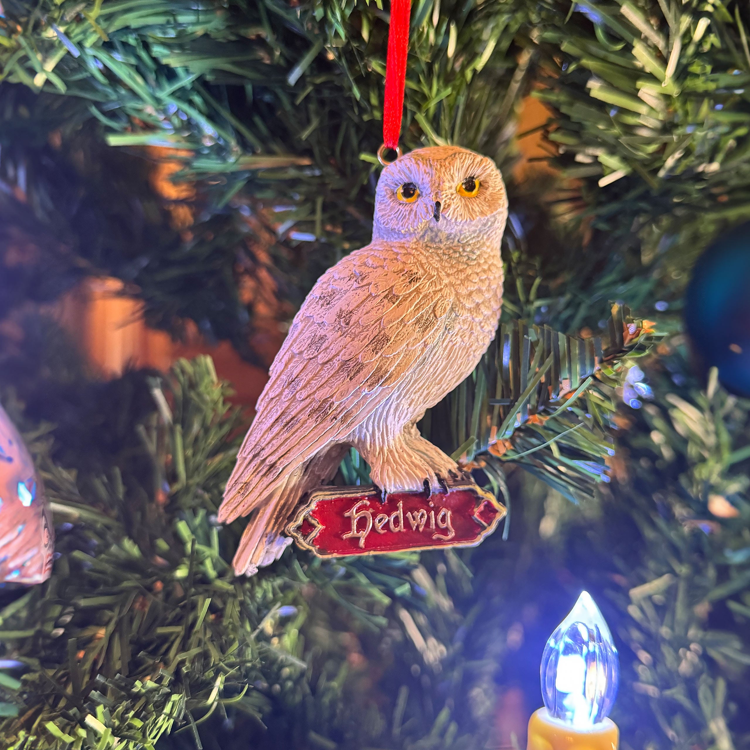 Immagine del prodotto Harry Potter - Decorazione per l'albero di Natale Hedwig