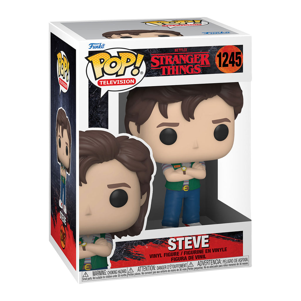 Immagine del prodotto Figura Funko Pop di Steve Harrington Stagione 4 - Stranger Things