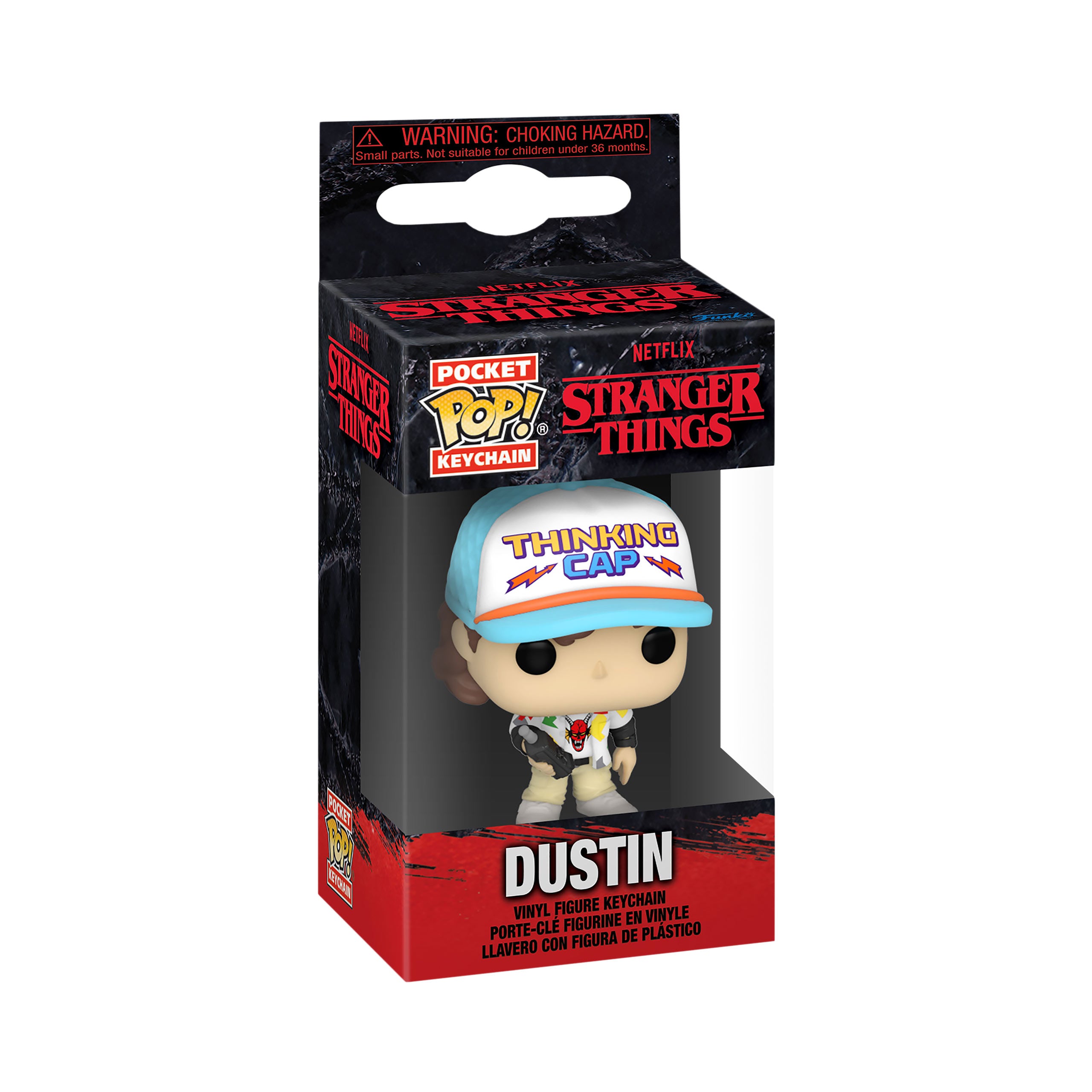 Immagine del prodotto Portachiavi Funko Pop di Dustin Henderson Stagione 4 - Stranger Things